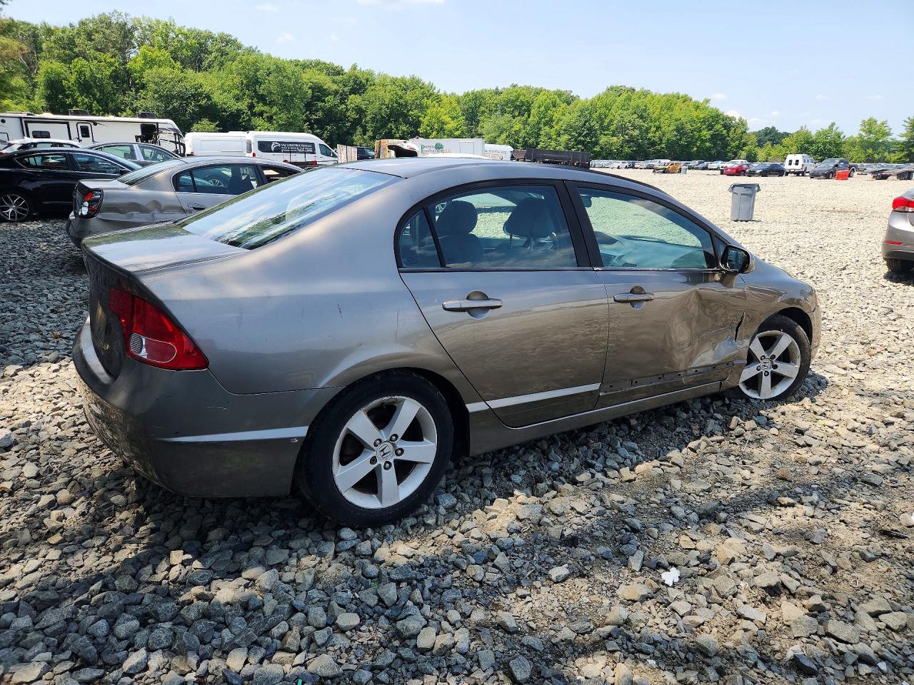 2006 Honda Civic Ex Серый vin: 1HGFA16876L015310