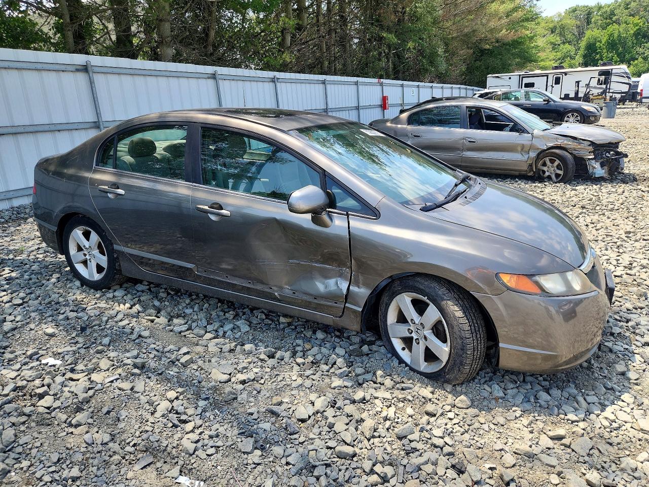 2006 Honda Civic Ex Серый vin: 1HGFA16876L015310