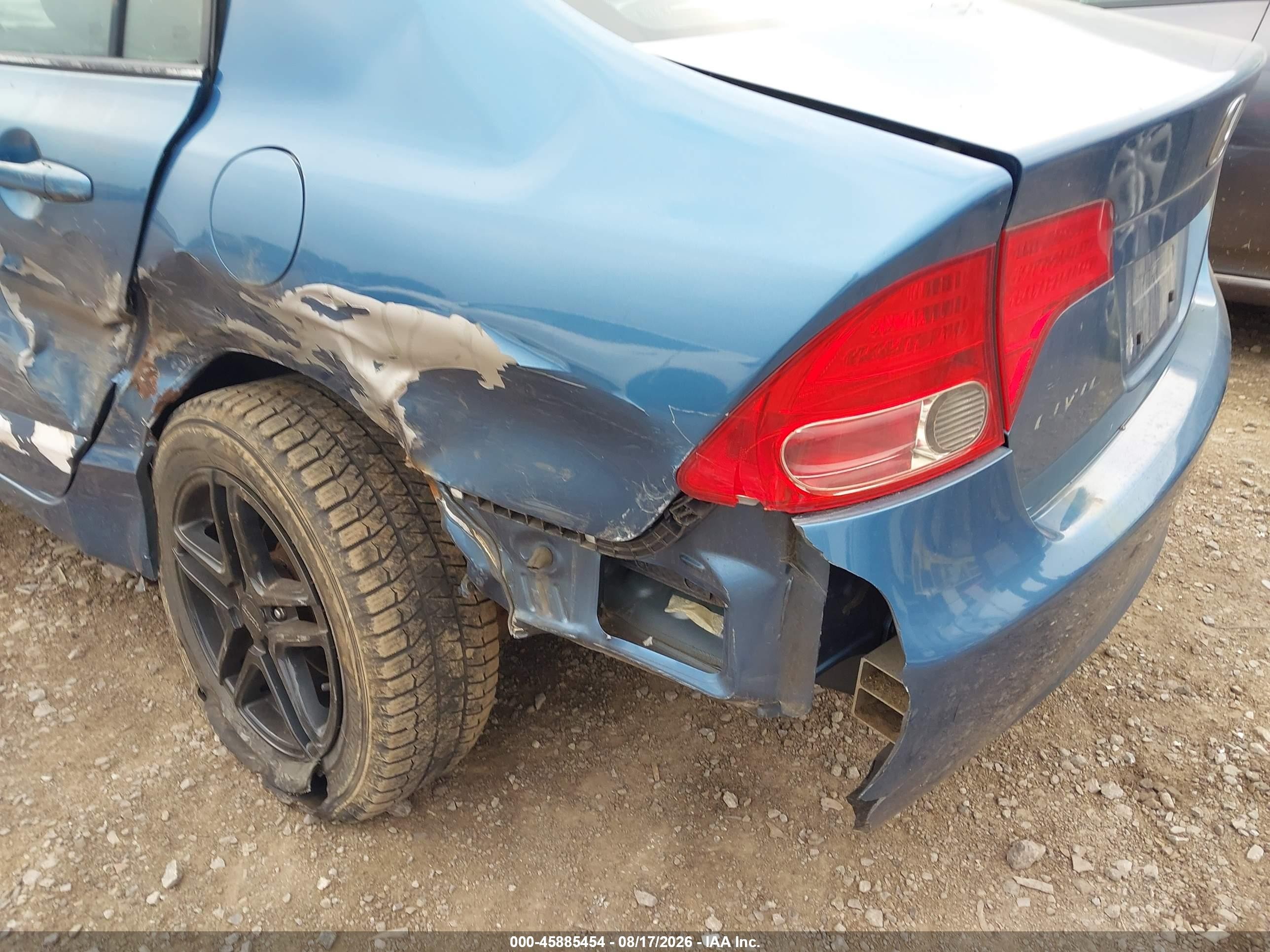 2006 Honda Civic Ex Blue vin: 1HGFA16876L045083