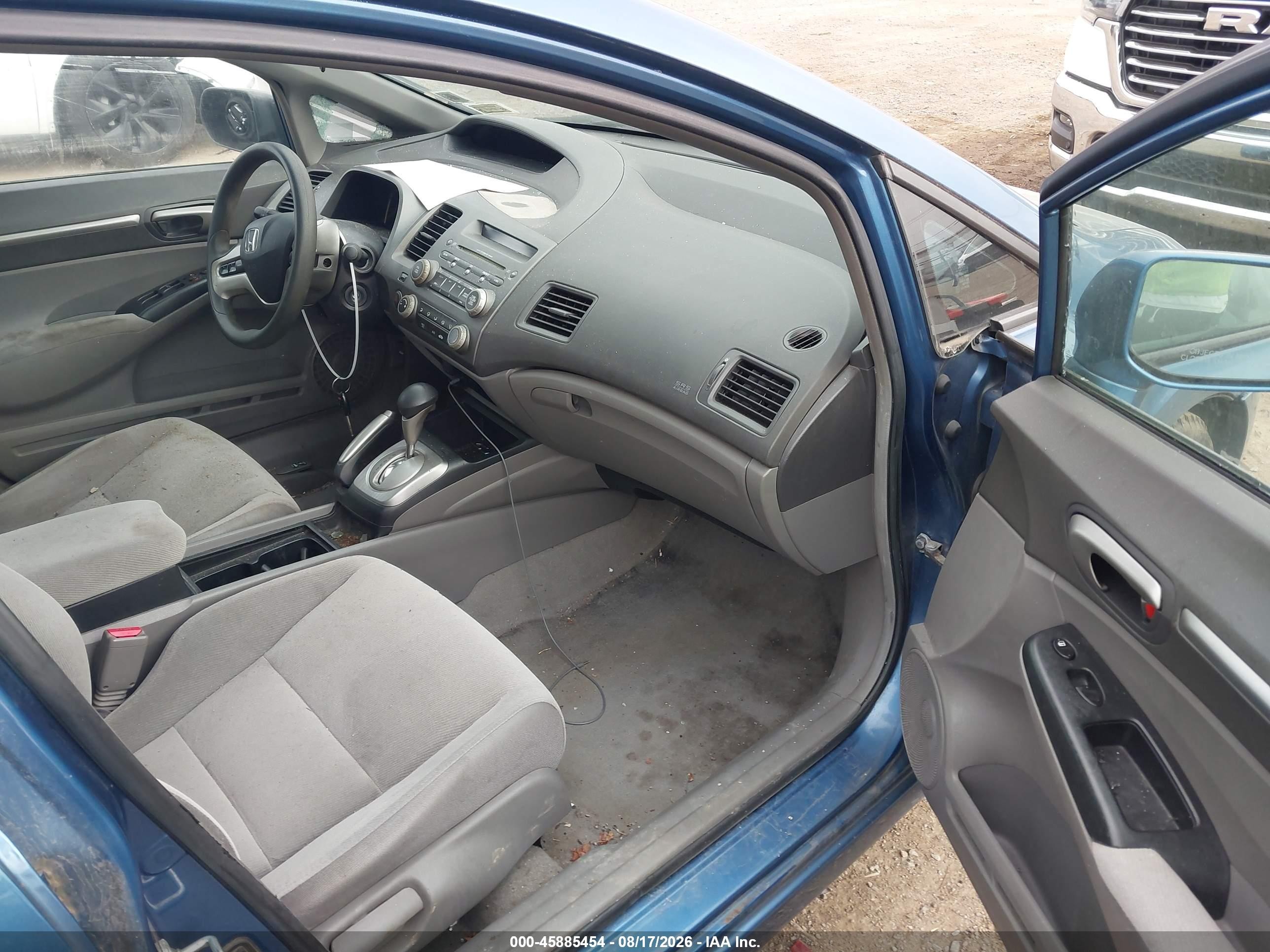 2006 Honda Civic Ex Blue vin: 1HGFA16876L045083