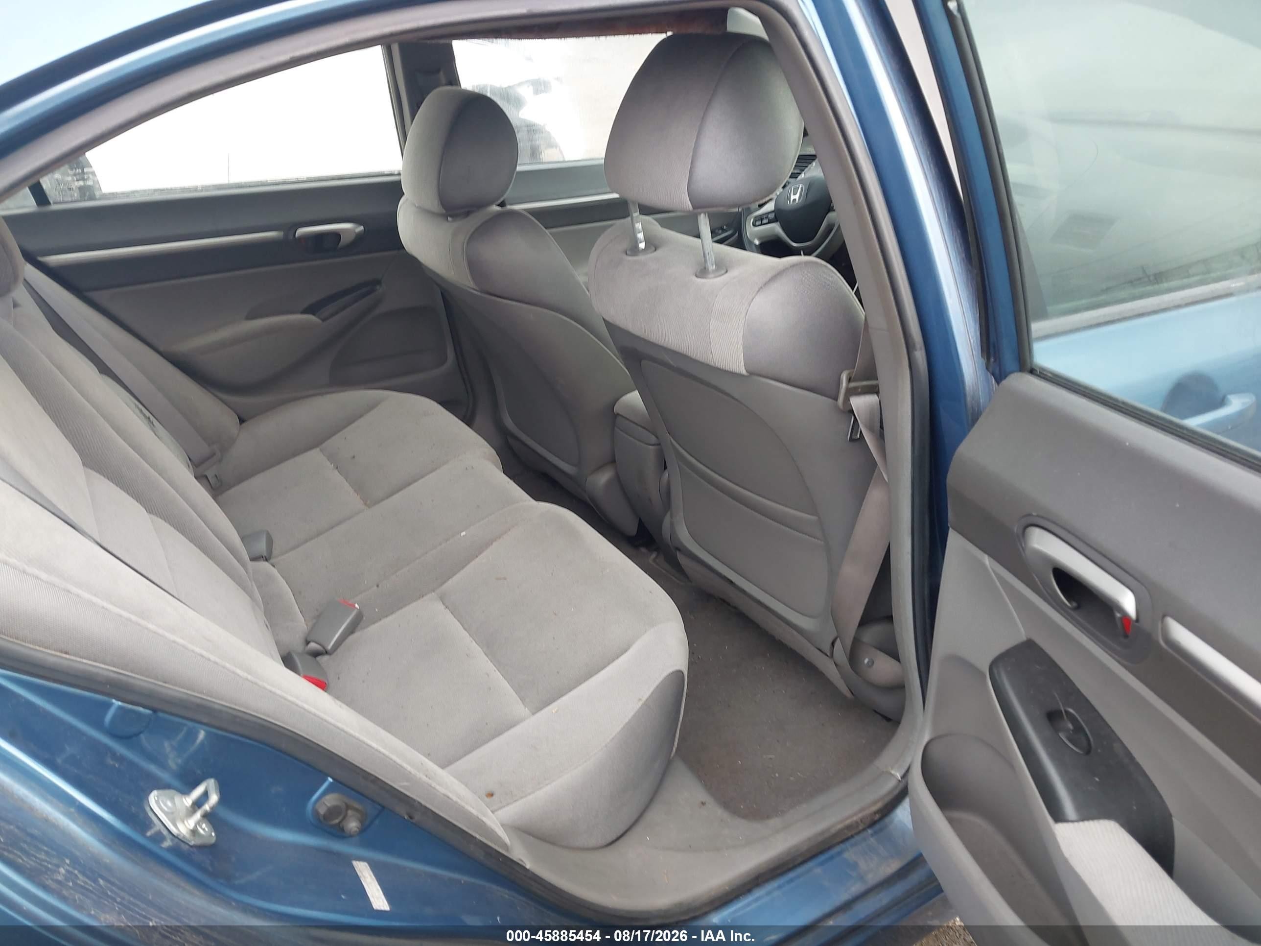 2006 Honda Civic Ex Blue vin: 1HGFA16876L045083