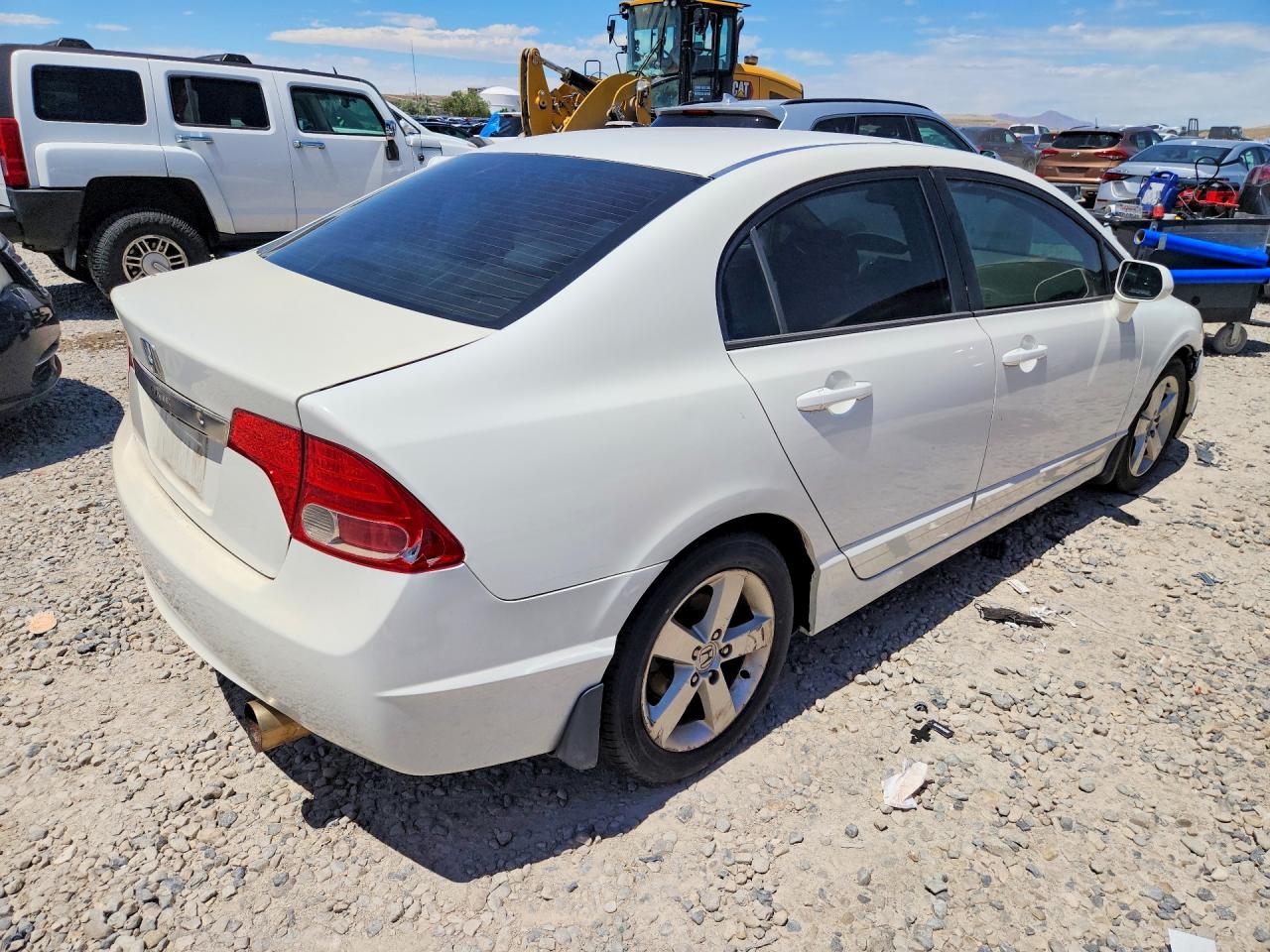 2006 Honda Civic Ex White vin: 1HGFA16876L064426