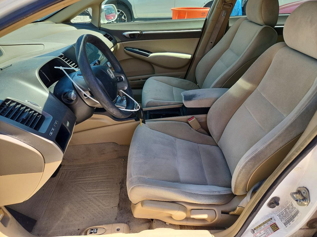 2006 Honda Civic Ex White vin: 1HGFA16876L064426