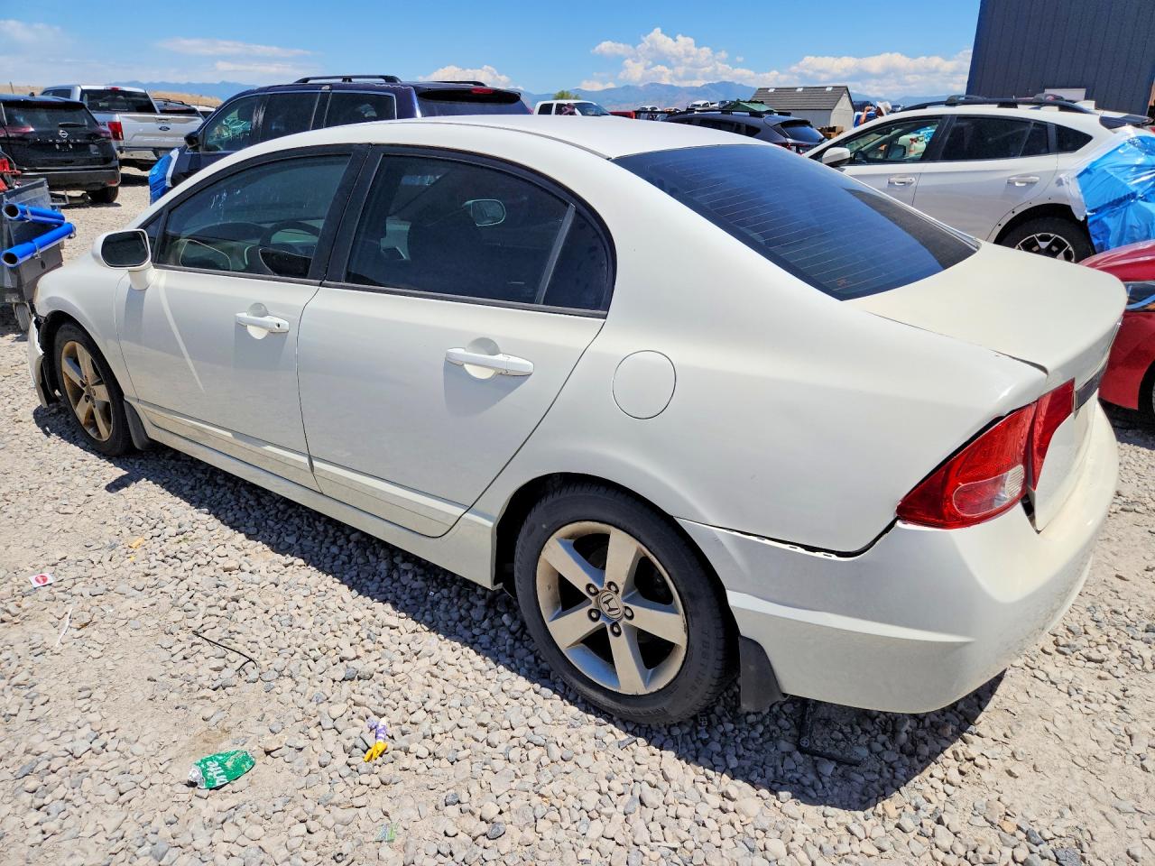 2006 Honda Civic Ex White vin: 1HGFA16876L064426