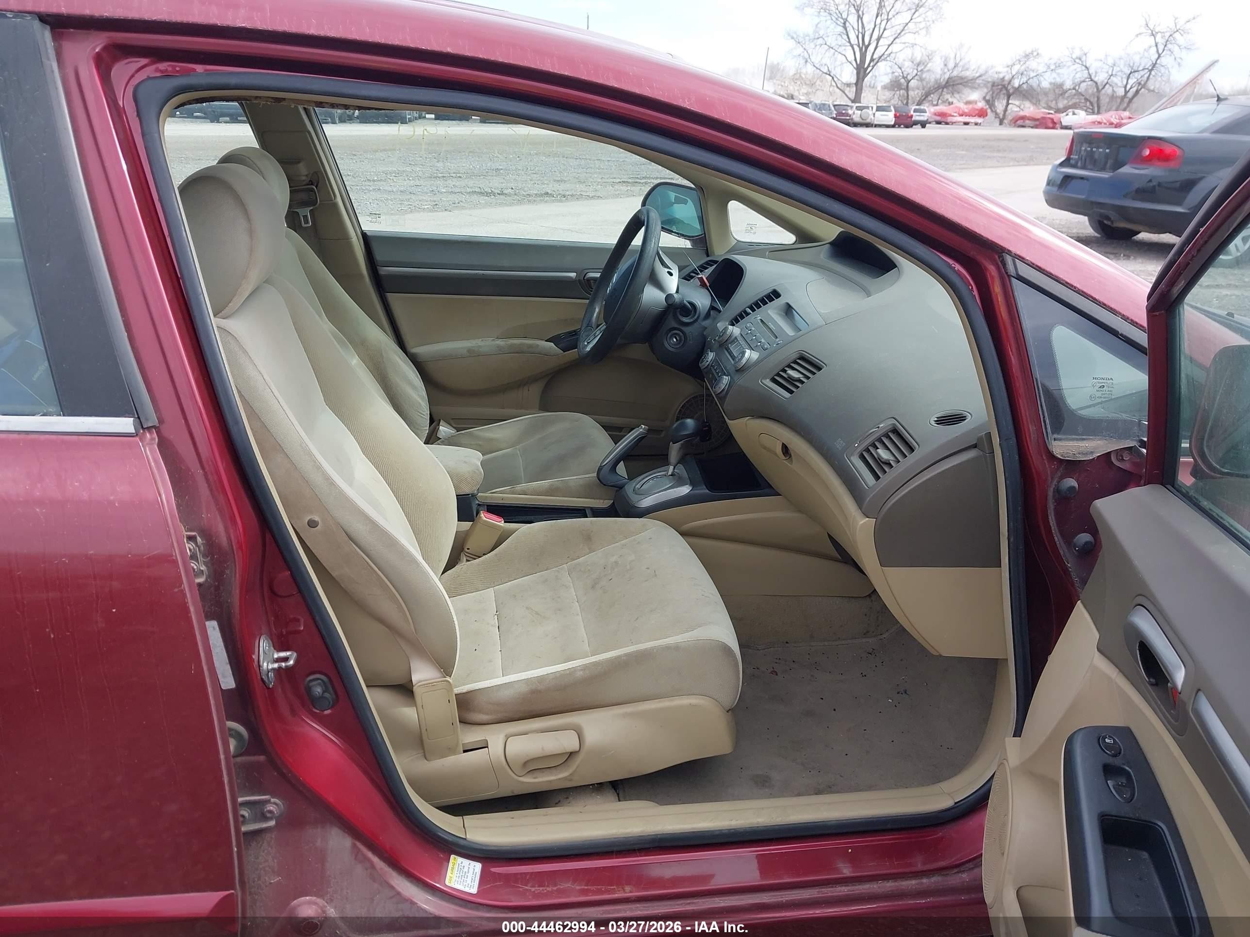 2006 Honda Civic Ex Red vin: 1HGFA16876L074308