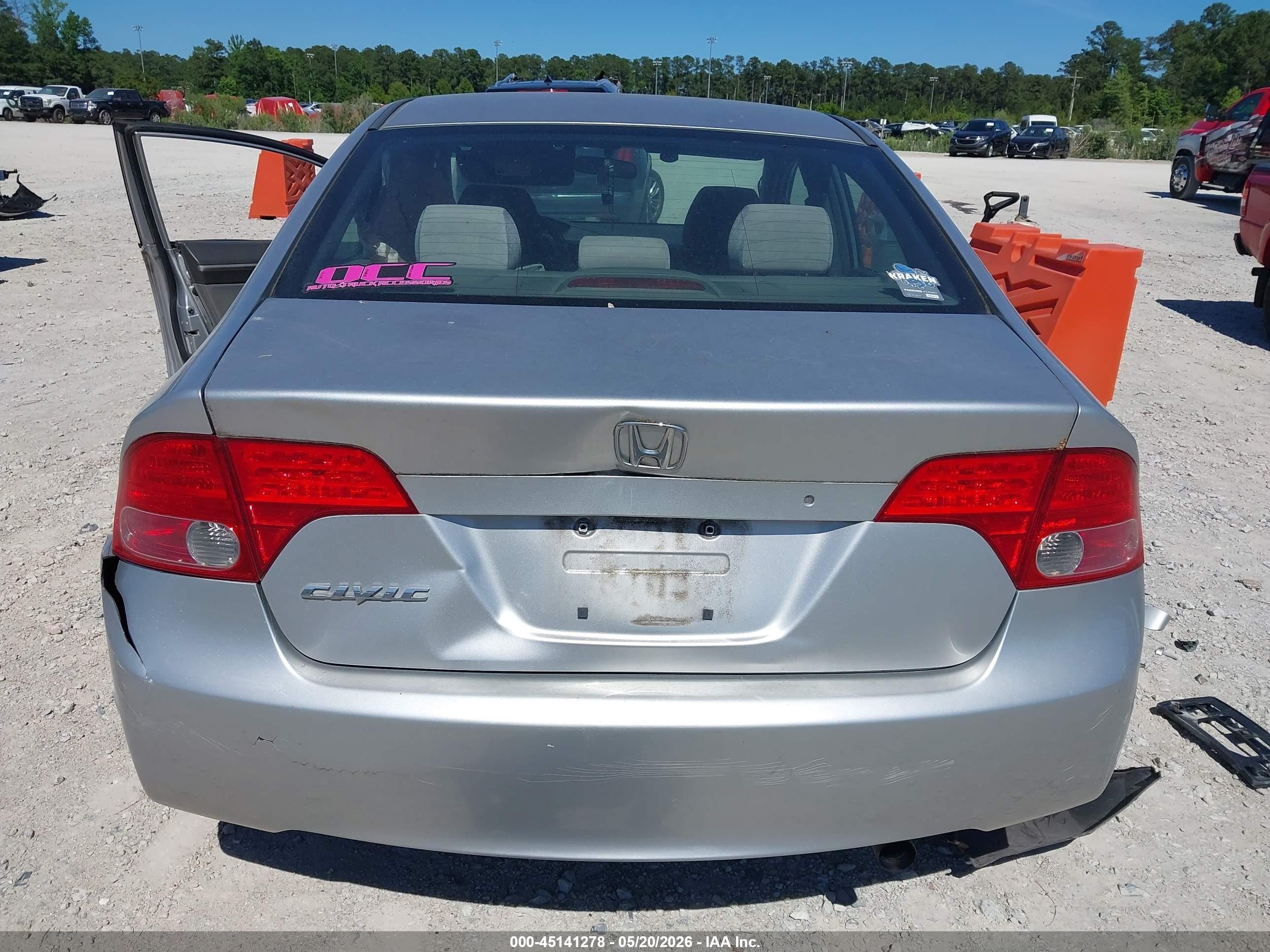 2006 Honda Civic Ex Серебряный vin: 1HGFA16876L089035