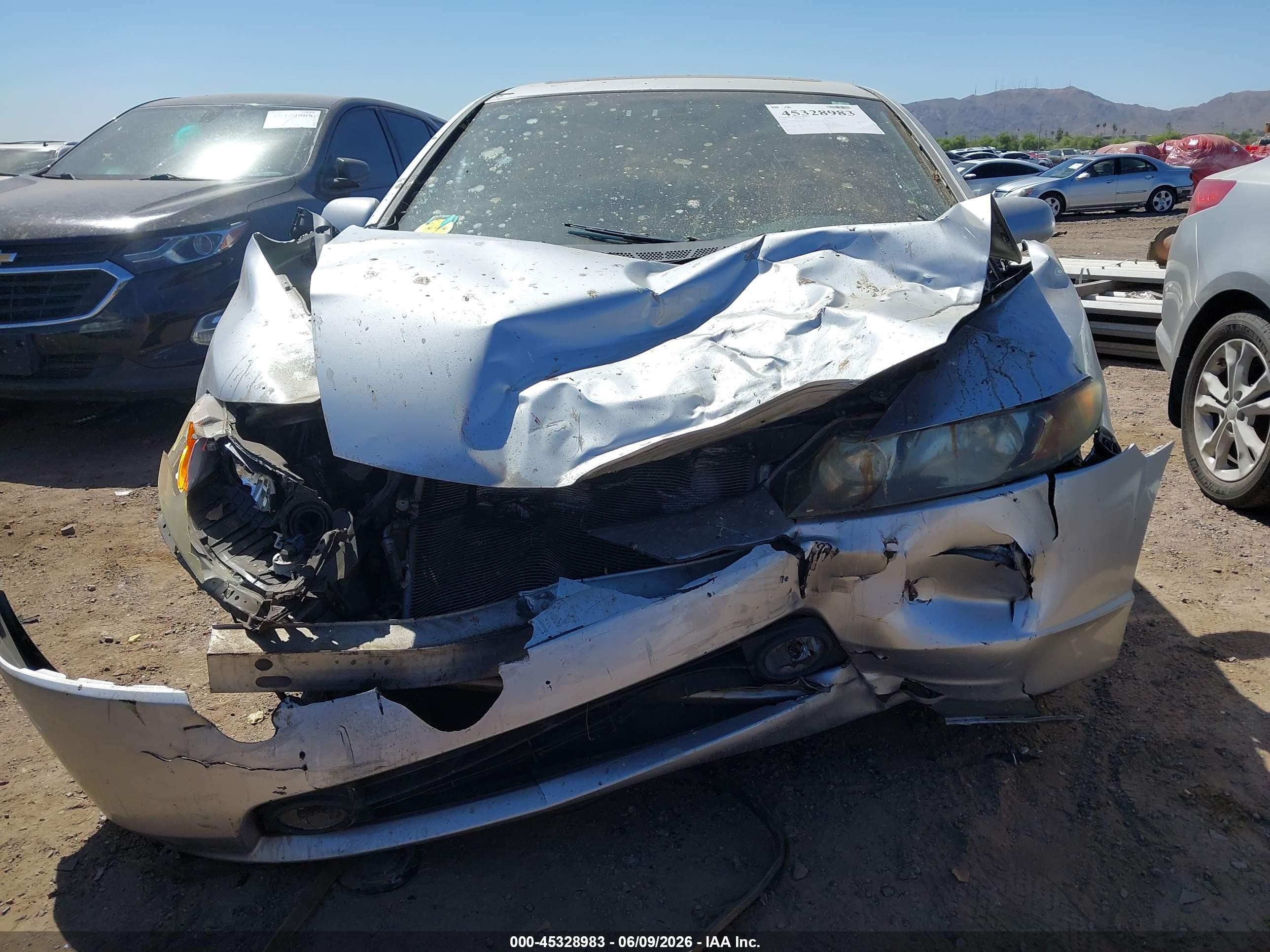 2006 Honda Civic Ex Серебряный vin: 1HGFA16876L105153
