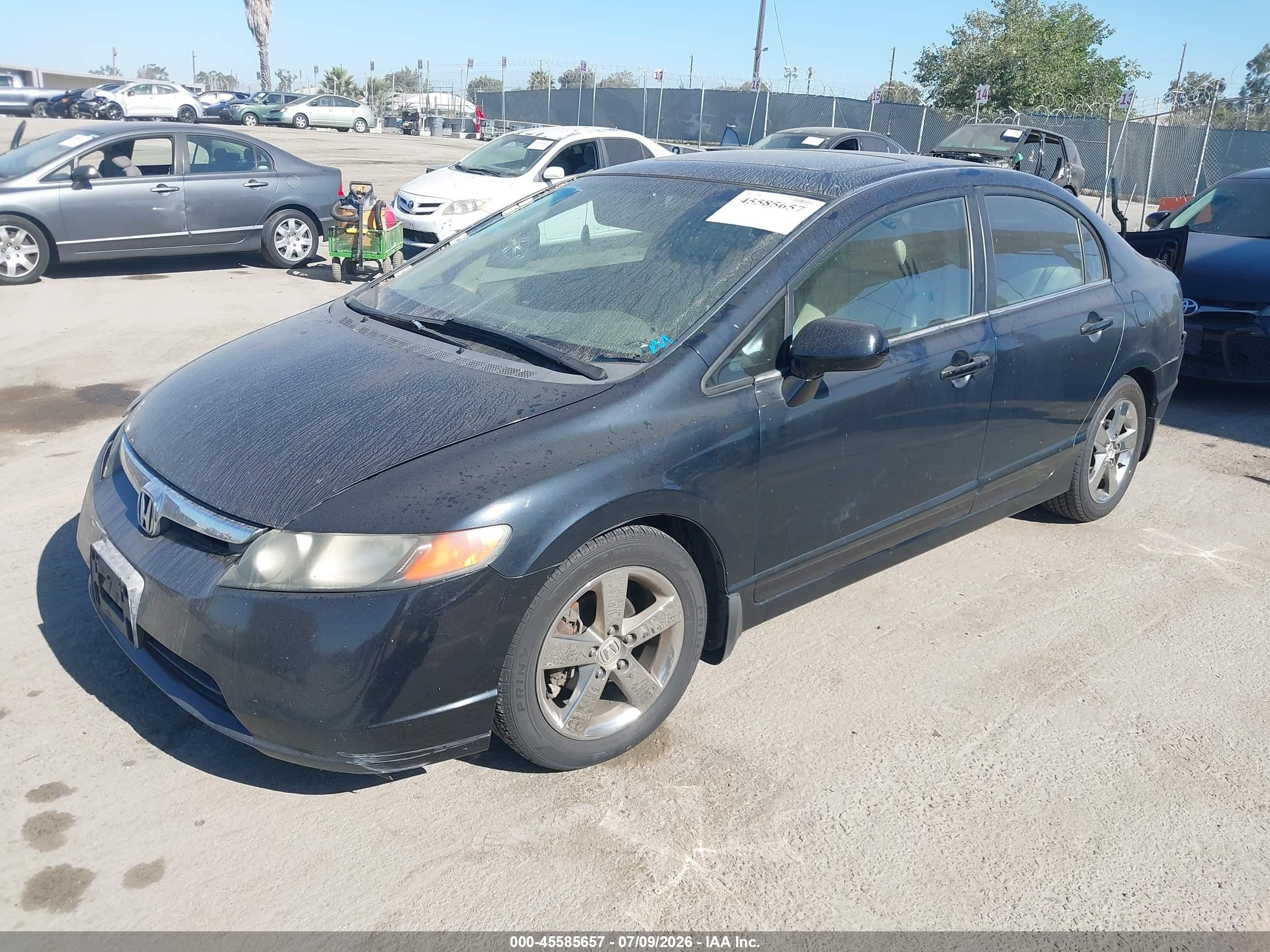 2006 Honda Civic Ex Black vin: 1HGFA16876L137567