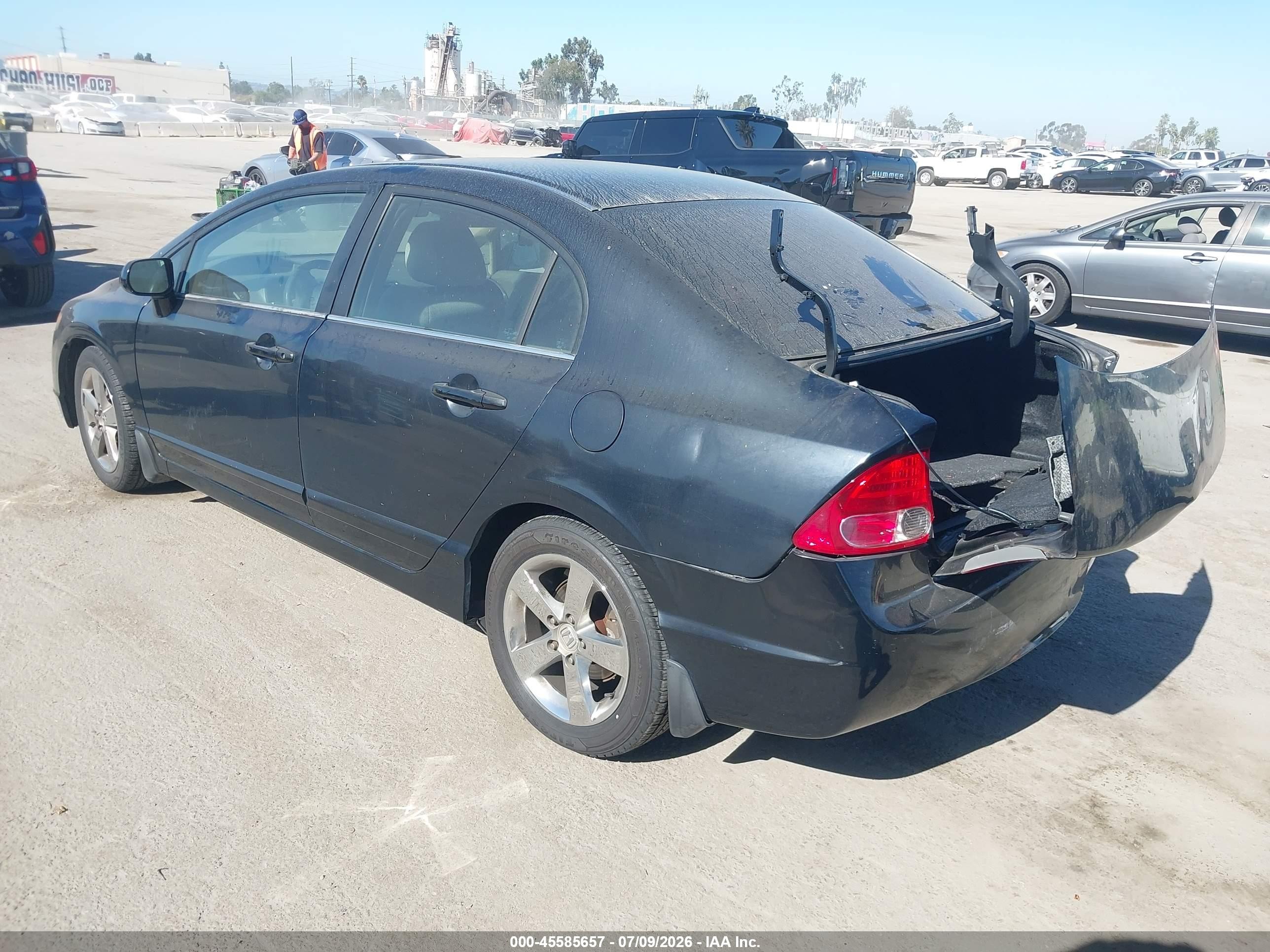 2006 Honda Civic Ex Black vin: 1HGFA16876L137567