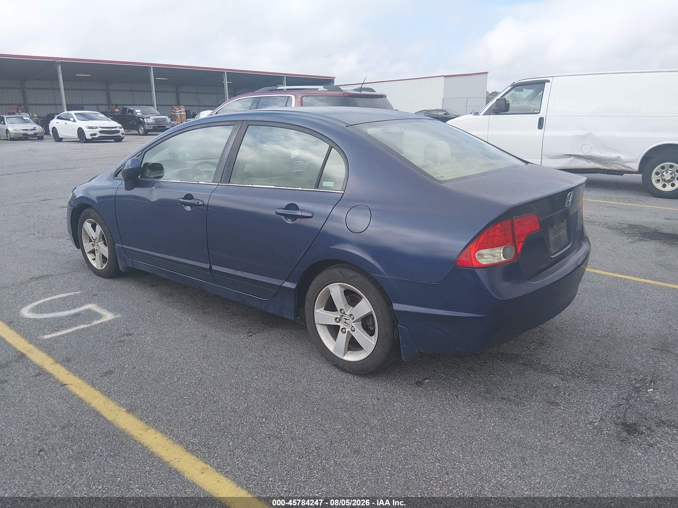 2006 Honda Civic Ex Blue vin: 1HGFA16876L142266