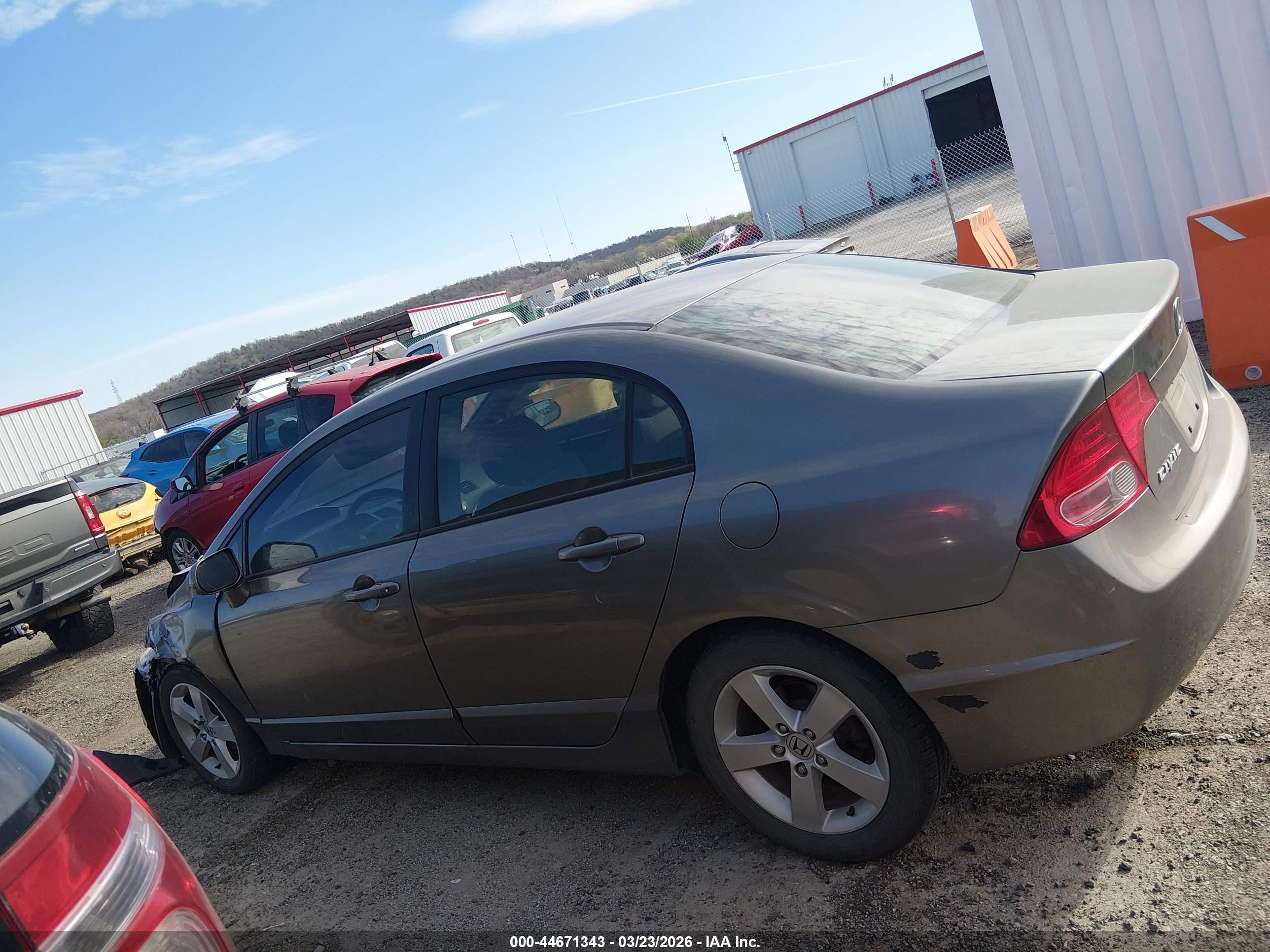 2006 Honda Civic Ex Серый vin: 1HGFA16876L144695