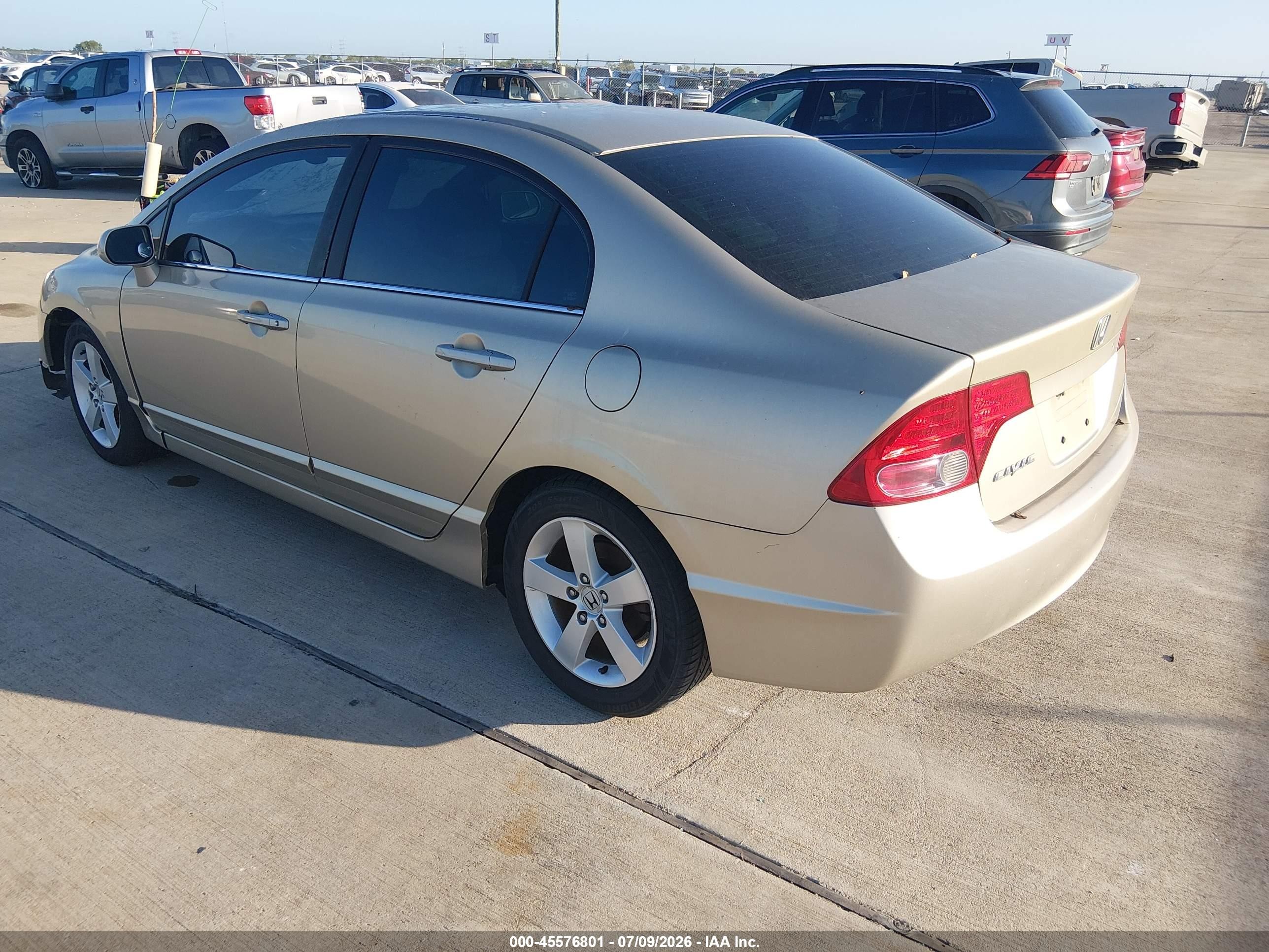 2007 Honda Civic Ex Gold vin: 1HGFA16877L010027