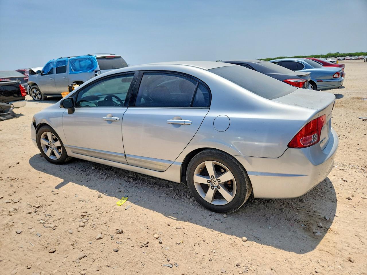 2007 Honda Civic Ex Silver vin: 1HGFA16877L029953