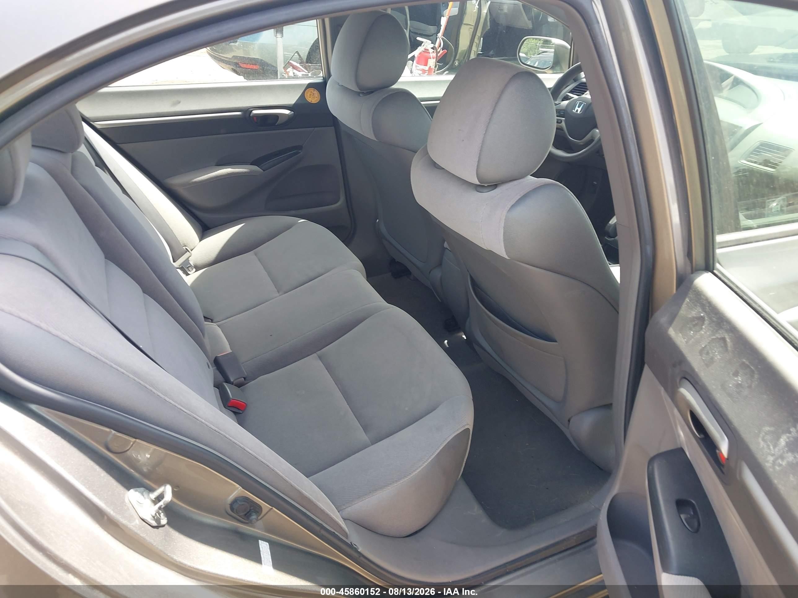 2007 Honda Civic Ex Gray vin: 1HGFA16877L052214