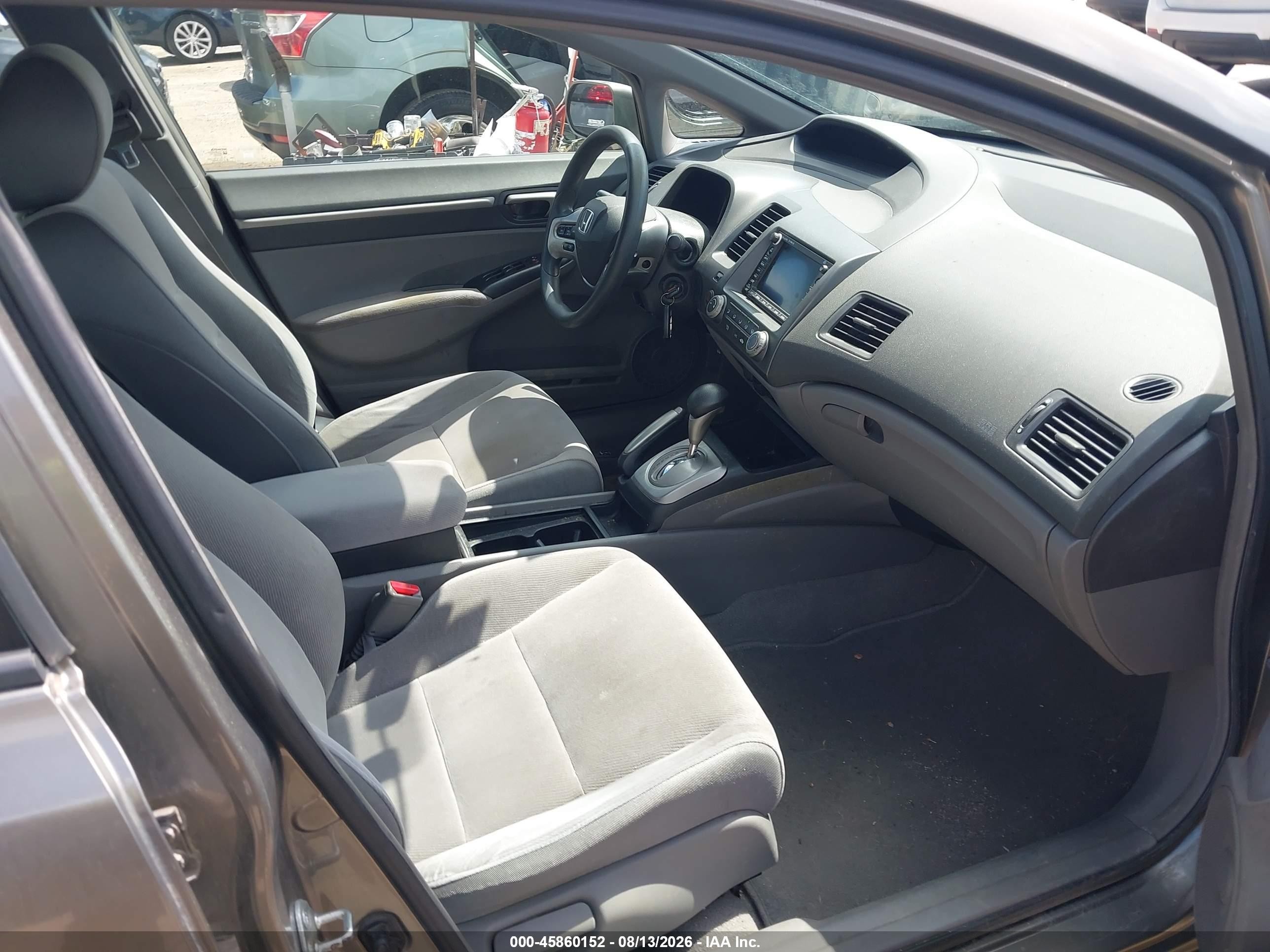 2007 Honda Civic Ex Gray vin: 1HGFA16877L052214
