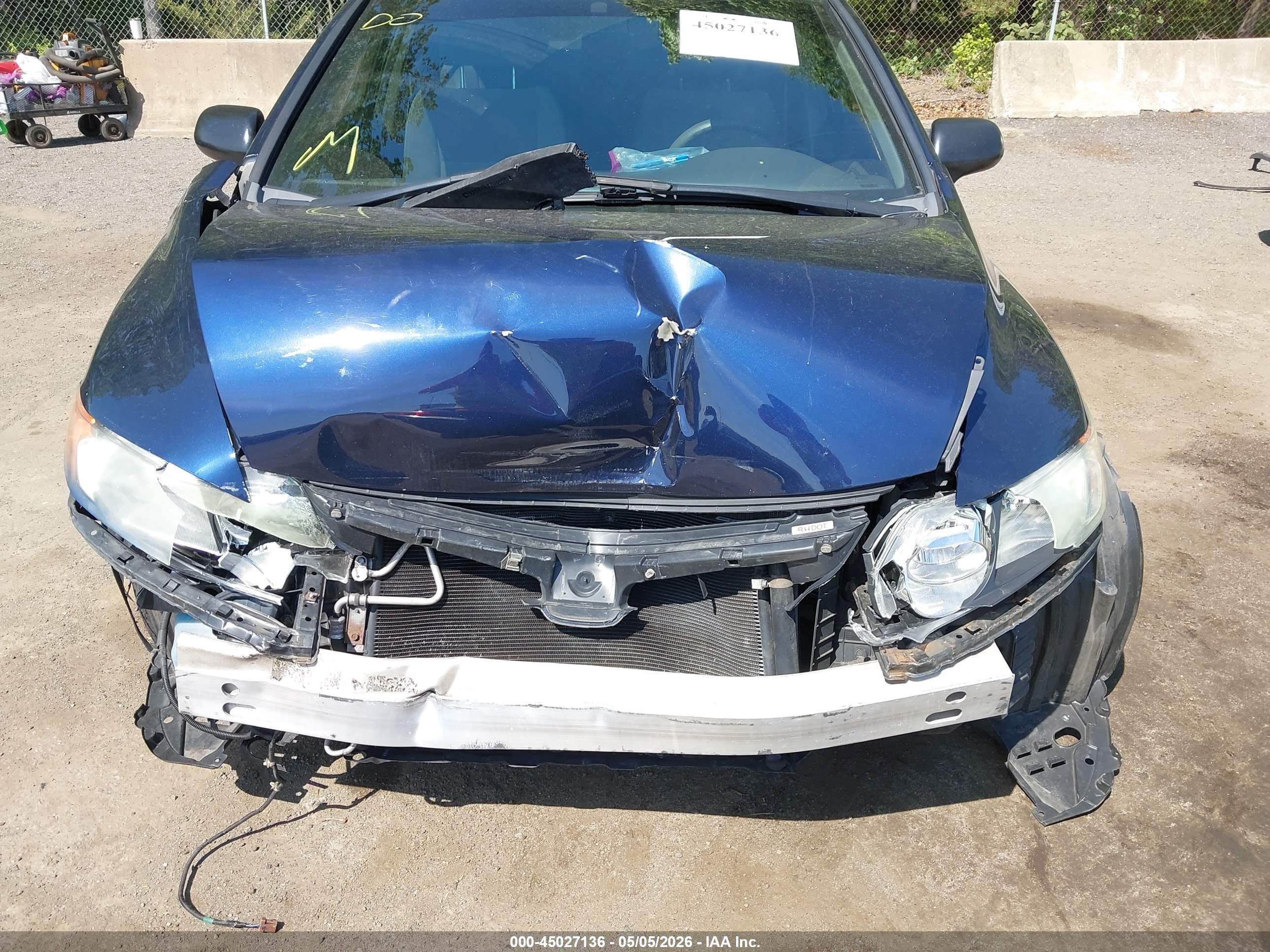 2007 Honda Civic Ex Blue vin: 1HGFA16877L069417