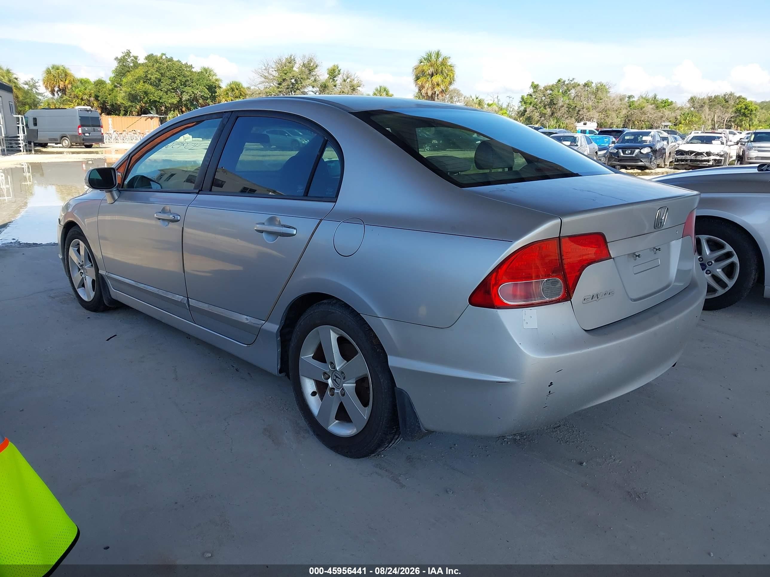 2007 Honda Civic Ex Серебряный vin: 1HGFA16877L081891