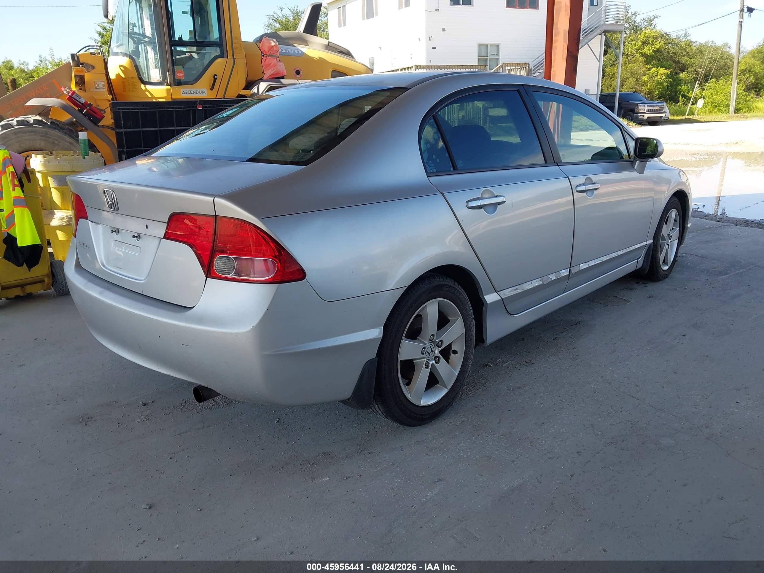2007 Honda Civic Ex Серебряный vin: 1HGFA16877L081891