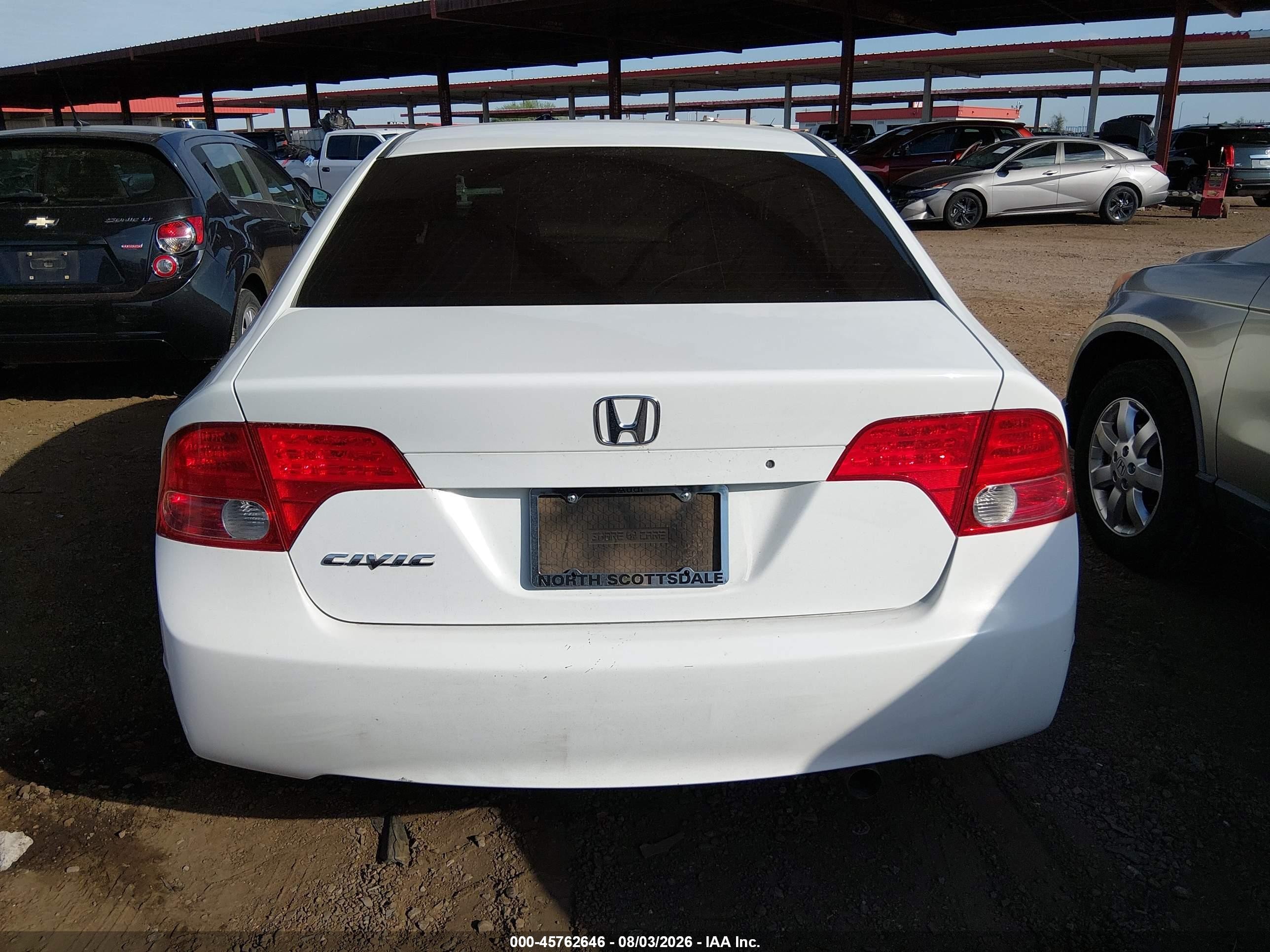 2007 Honda Civic Ex White vin: 1HGFA16877L086525