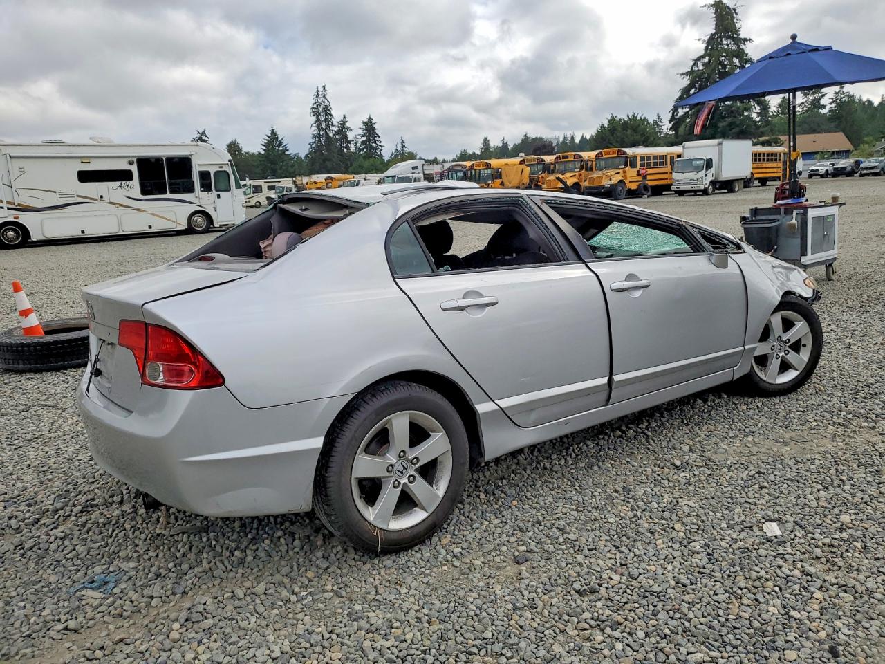 2007 Honda Civic Ex Silver vin: 1HGFA16877L101525