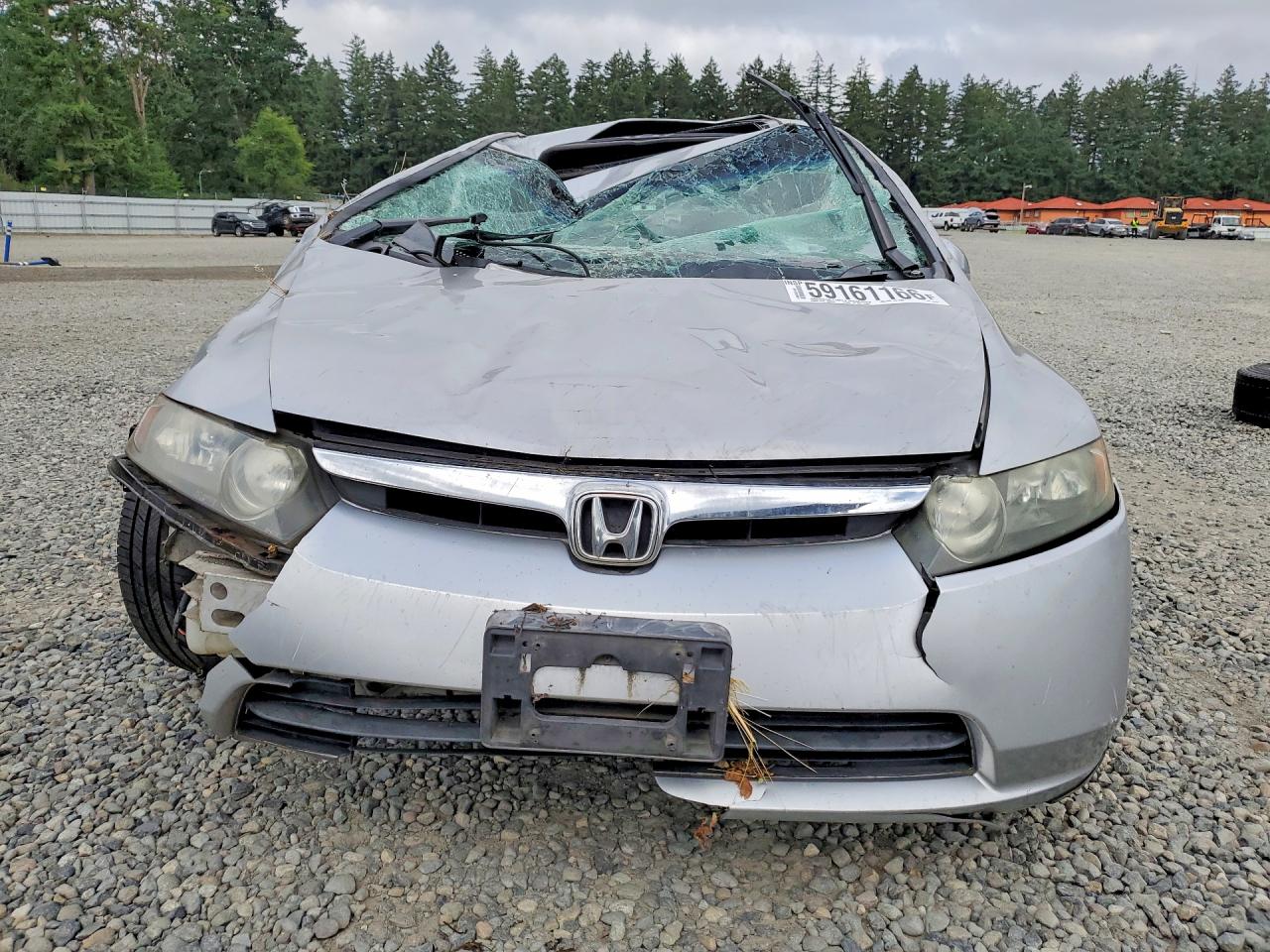 2007 Honda Civic Ex Silver vin: 1HGFA16877L101525