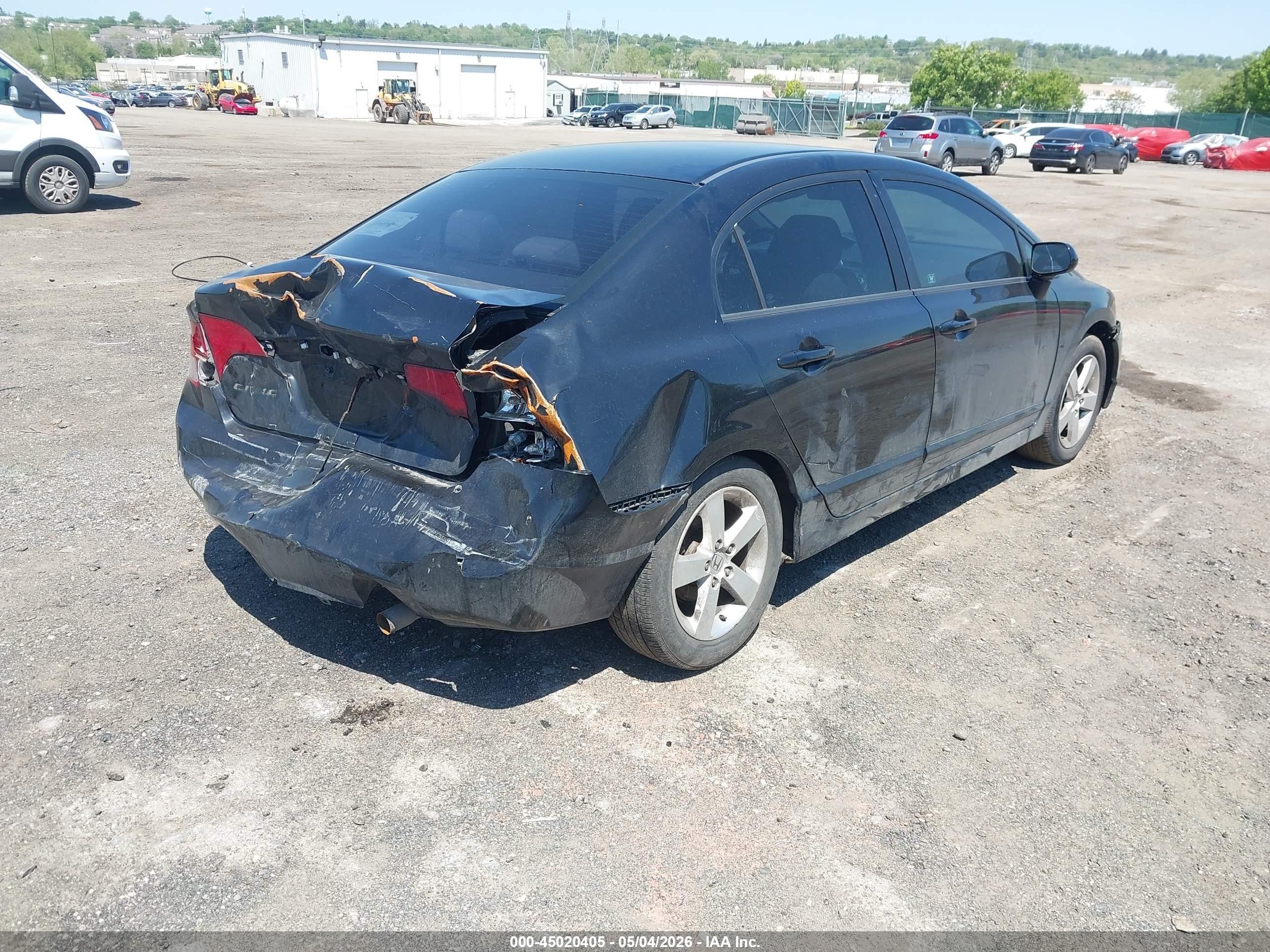 2007 Honda Civic Ex Черный vin: 1HGFA16877L134511