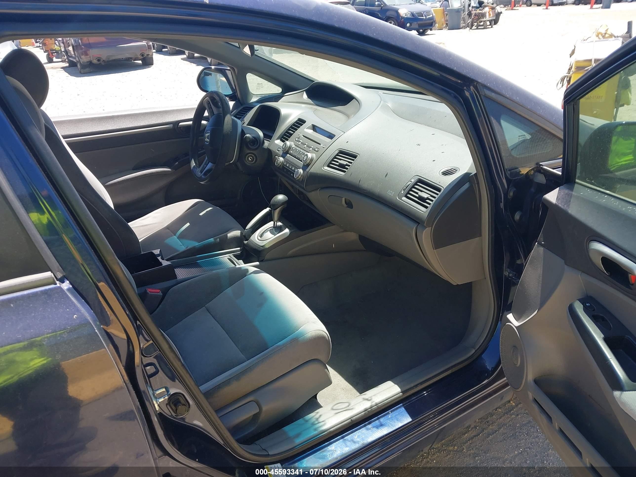 2008 Honda Civic Ex Blue vin: 1HGFA16878L038671