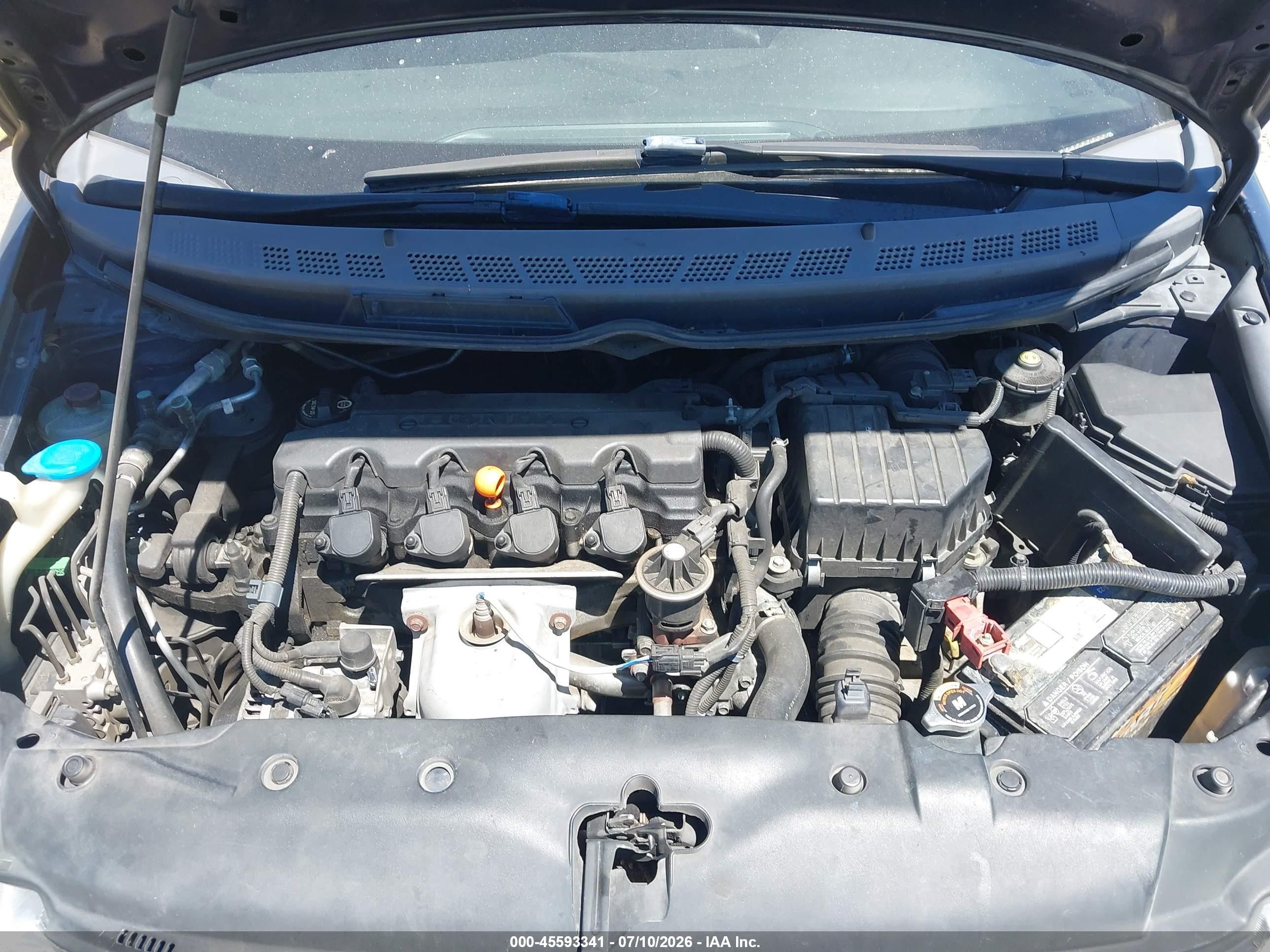 2008 Honda Civic Ex Blue vin: 1HGFA16878L038671