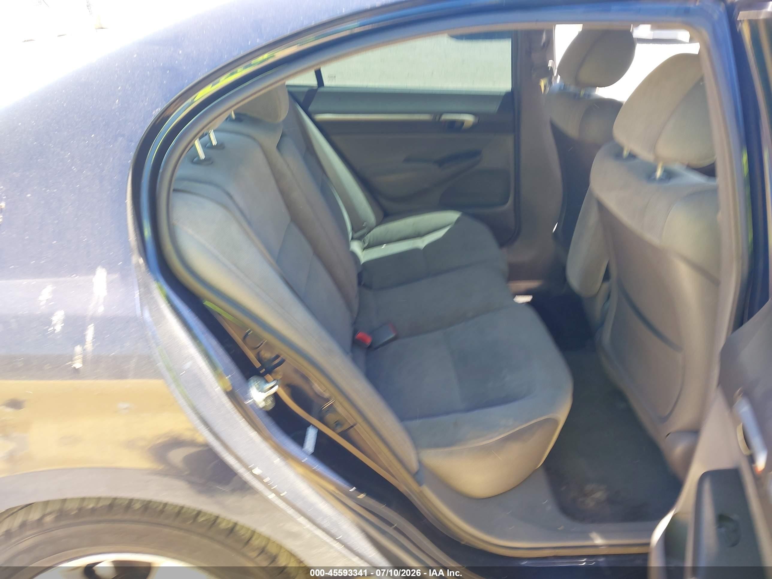 2008 Honda Civic Ex Blue vin: 1HGFA16878L038671