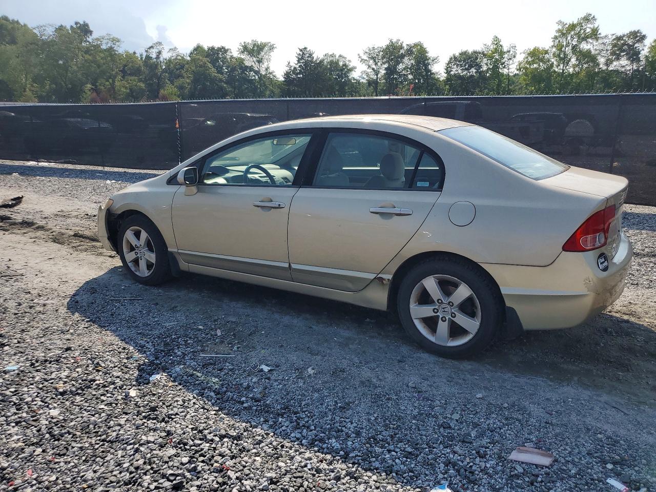 2008 Honda Civic Ex Beige vin: 1HGFA16878L045605
