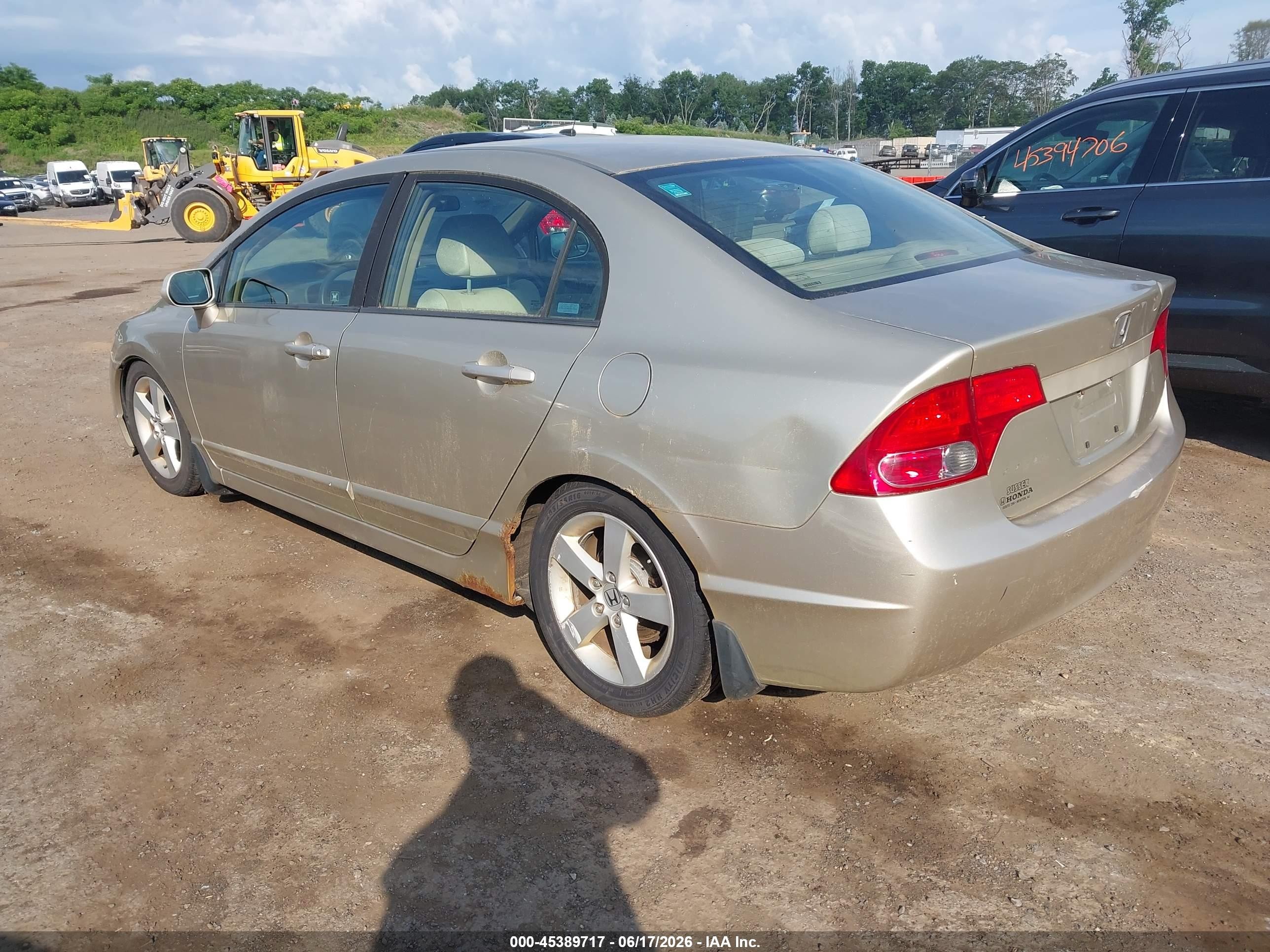 2008 Honda Civic Ex Gold vin: 1HGFA16878L052067