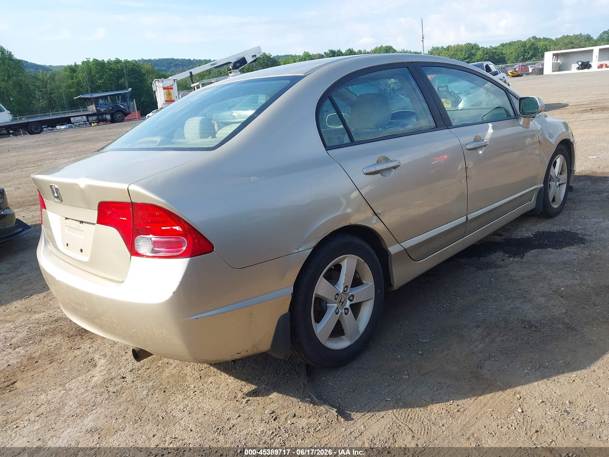 2008 Honda Civic Ex Gold vin: 1HGFA16878L052067