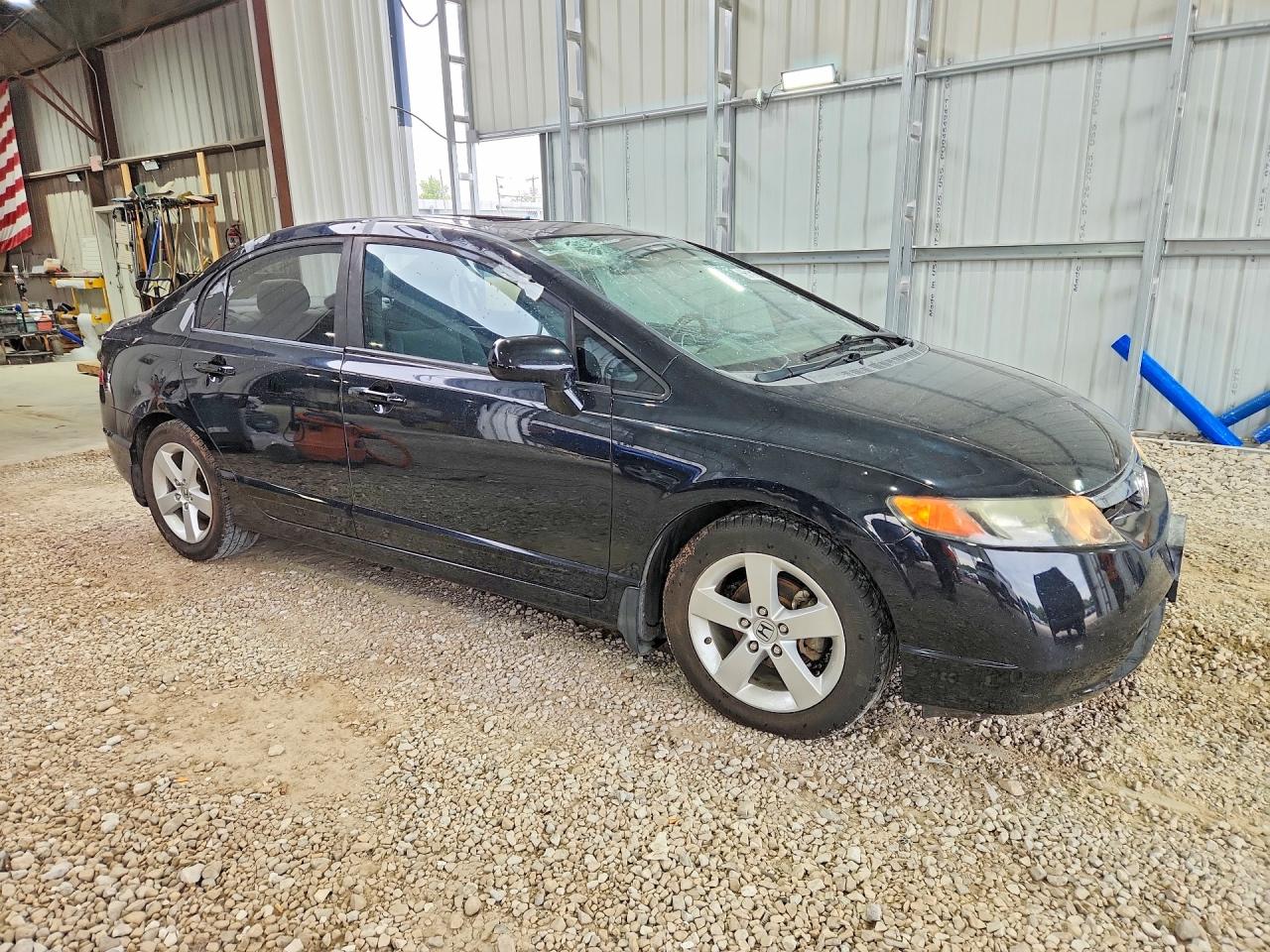 2008 Honda Civic Ex Black vin: 1HGFA16878L073128