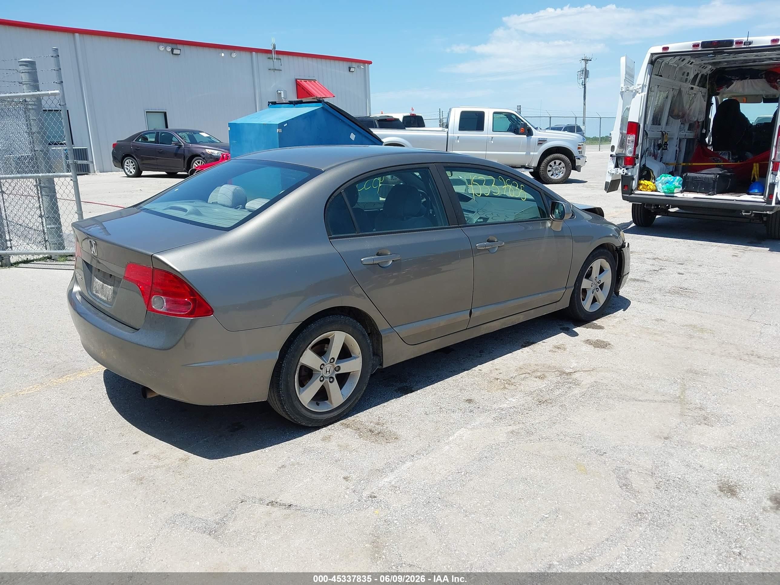 2008 Honda Civic Ex Silver vin: 1HGFA16878L097610