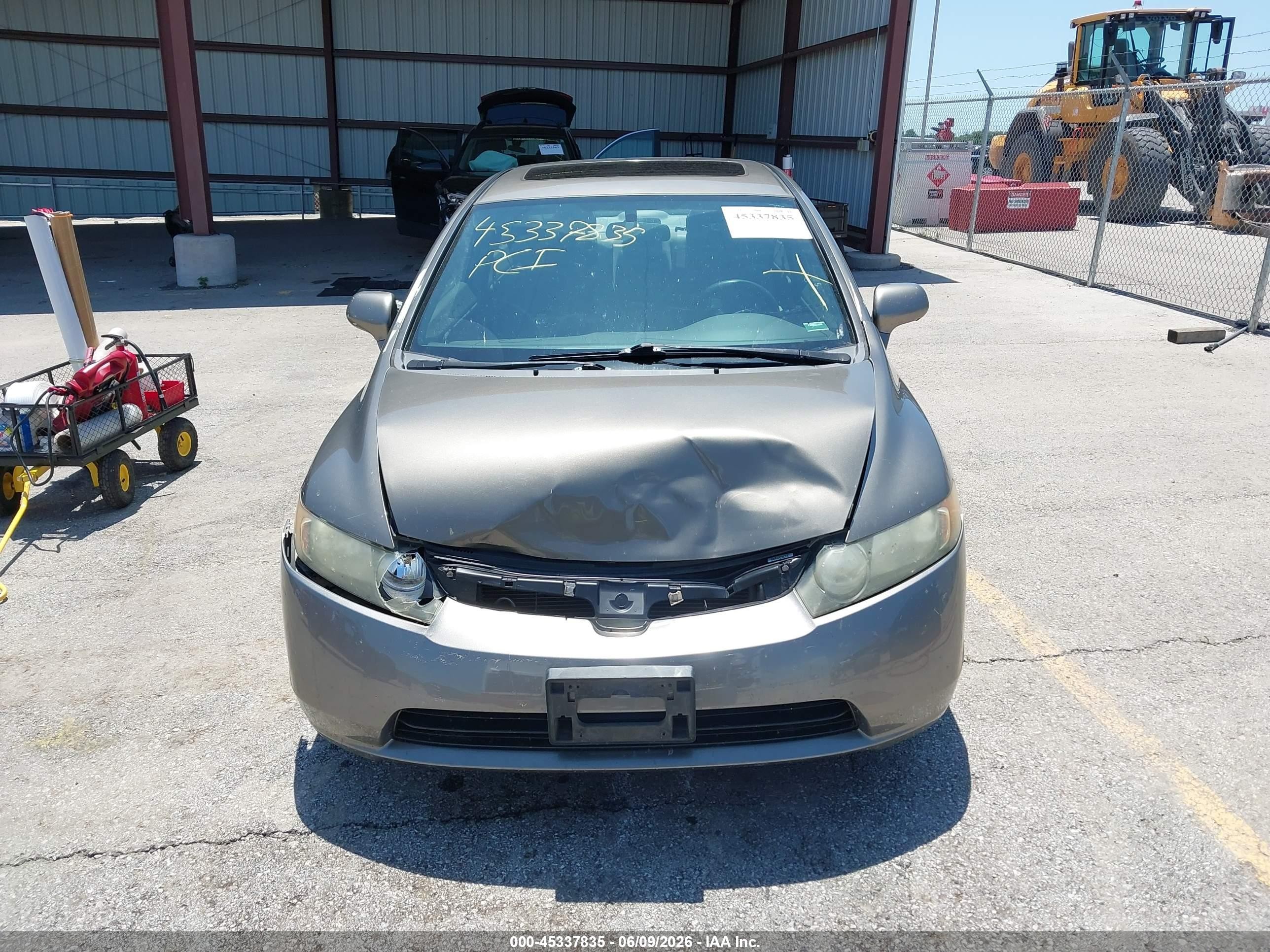 2008 Honda Civic Ex Silver vin: 1HGFA16878L097610