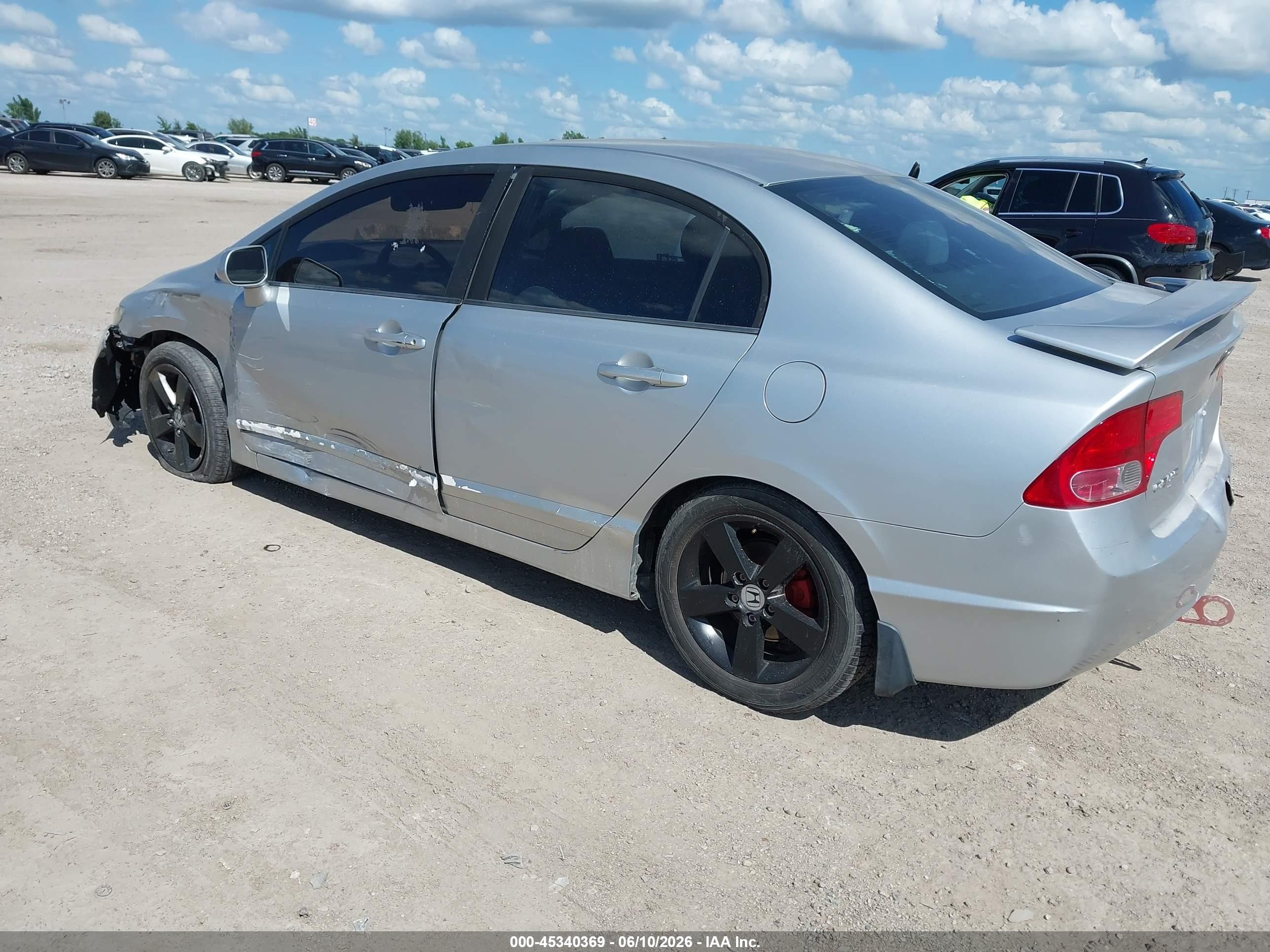 2008 Honda Civic Ex Silver vin: 1HGFA16878L102207