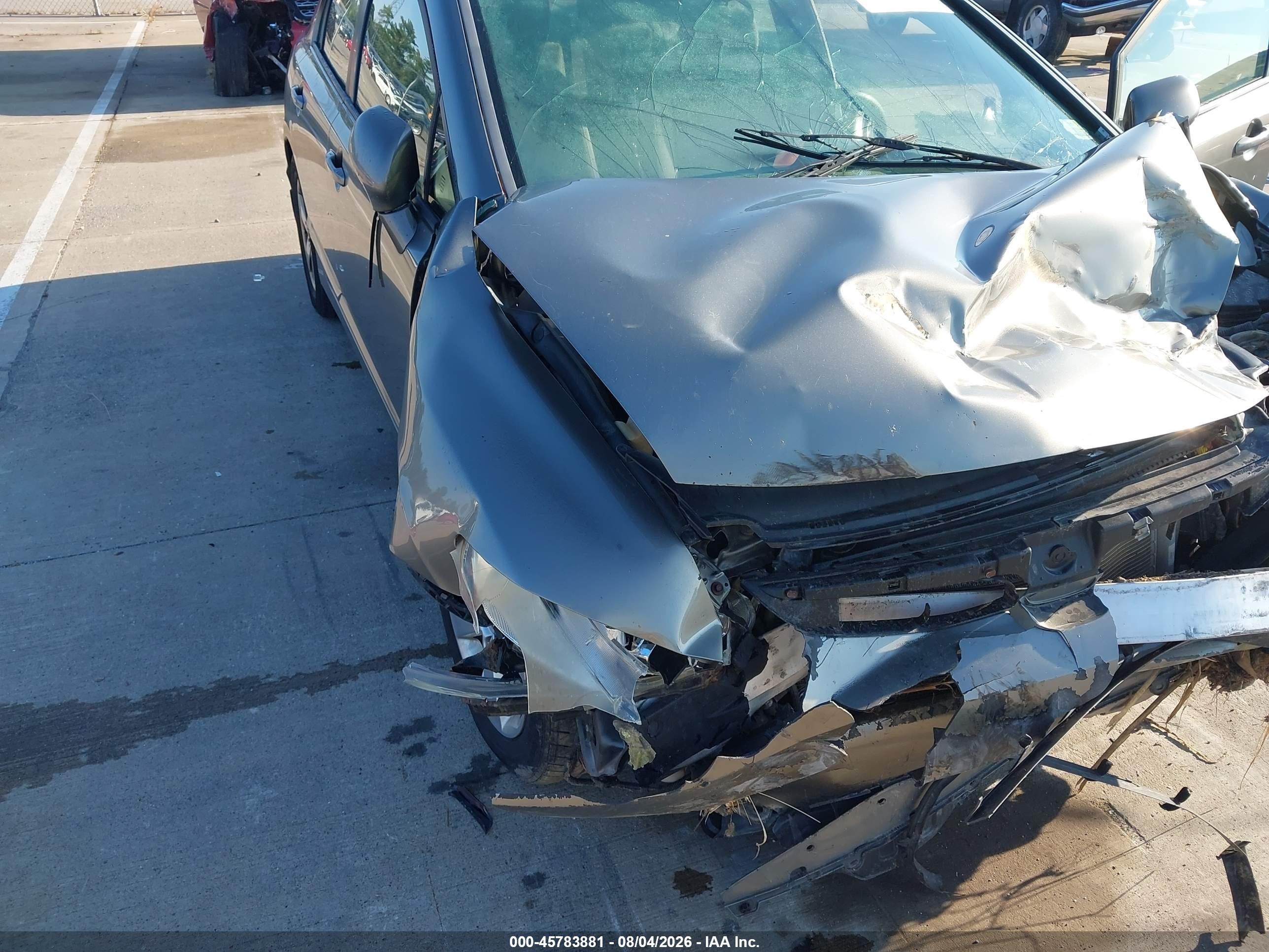 2008 Honda Civic Ex Серый vin: 1HGFA16878L111828
