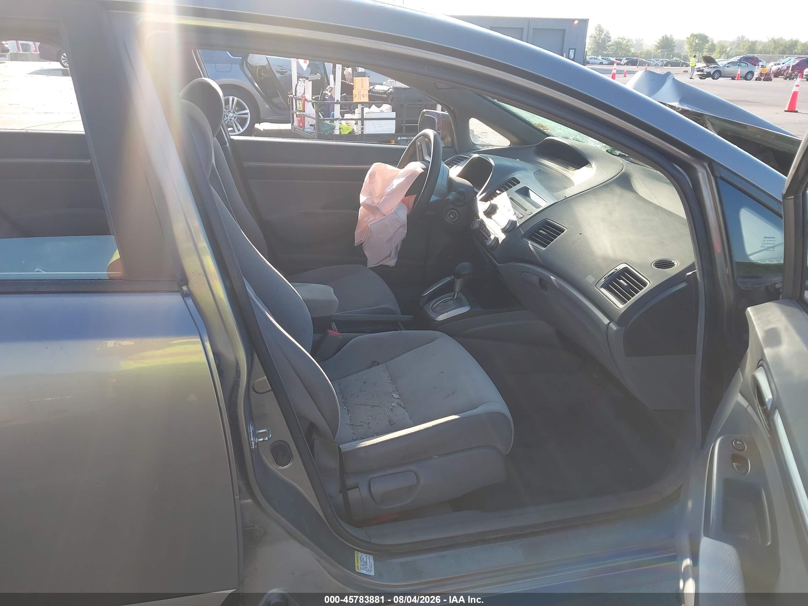 2008 Honda Civic Ex Серый vin: 1HGFA16878L111828