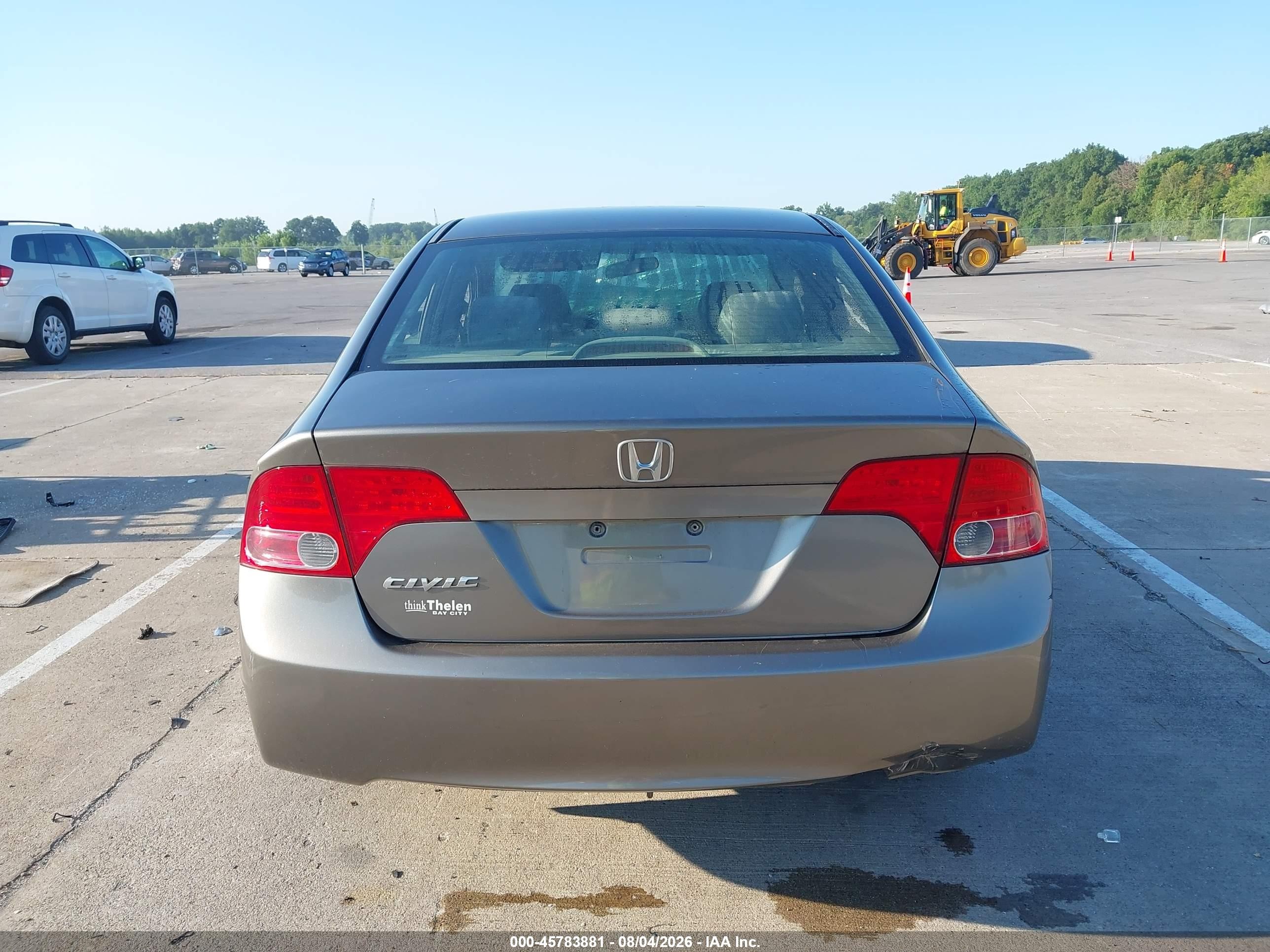 2008 Honda Civic Ex Серый vin: 1HGFA16878L111828