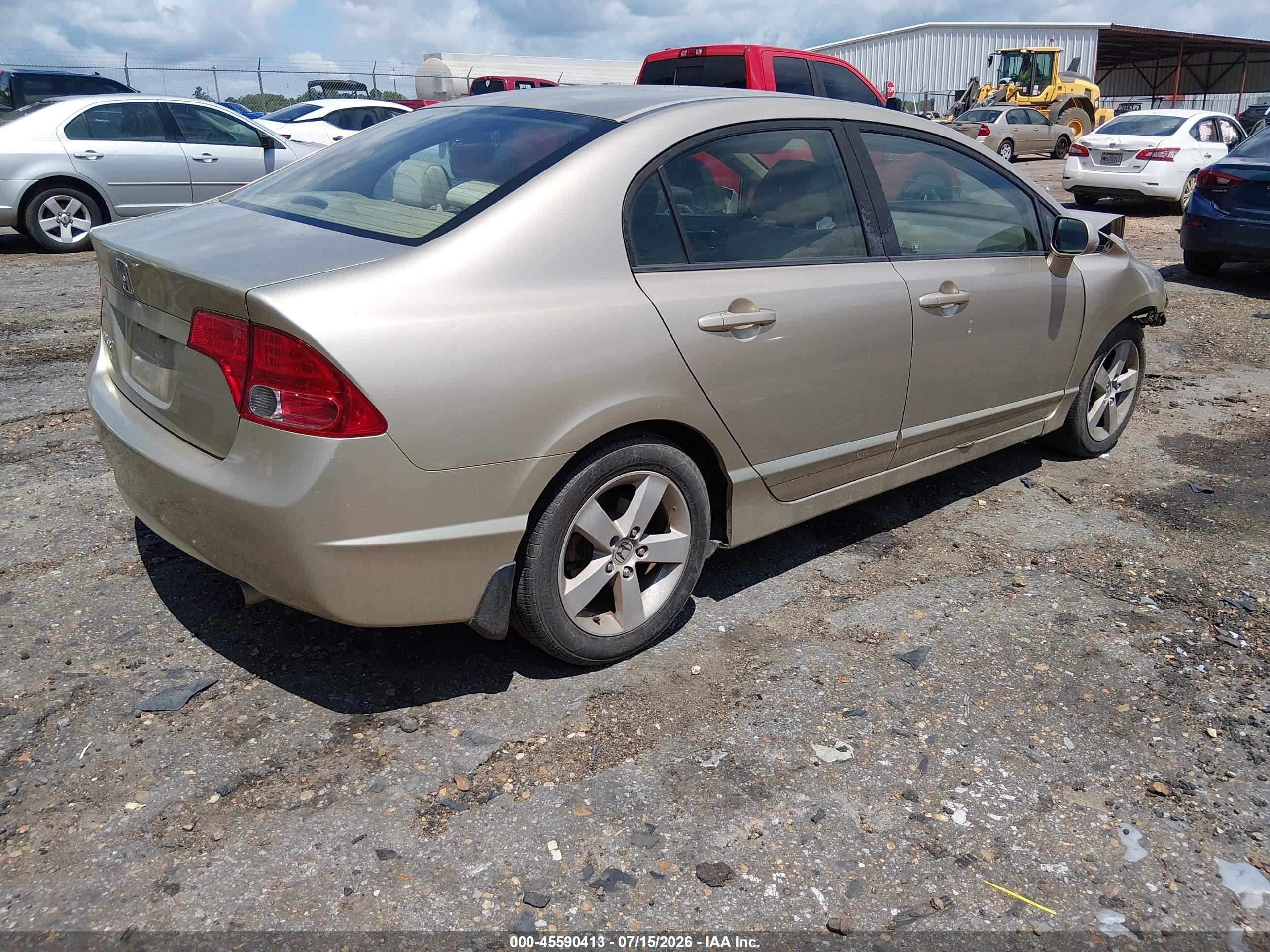 2008 Honda Civic Ex Gold vin: 1HGFA16878L113336