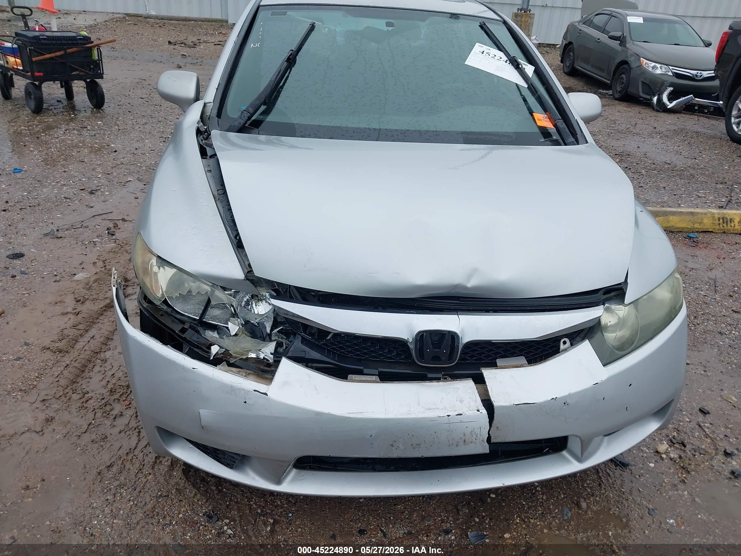 2009 Honda Civic Ex Silver vin: 1HGFA16879L025548