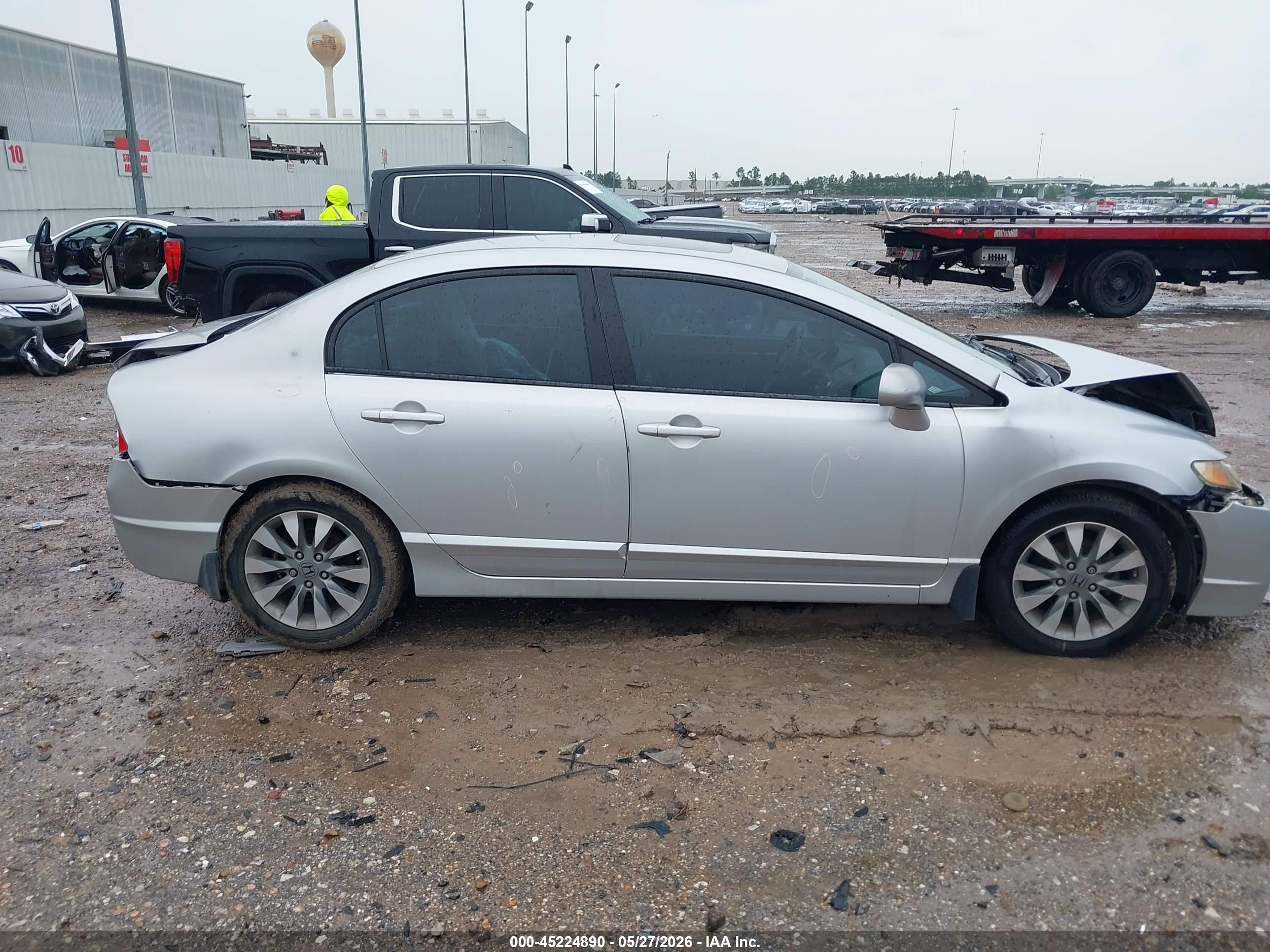 2009 Honda Civic Ex Silver vin: 1HGFA16879L025548