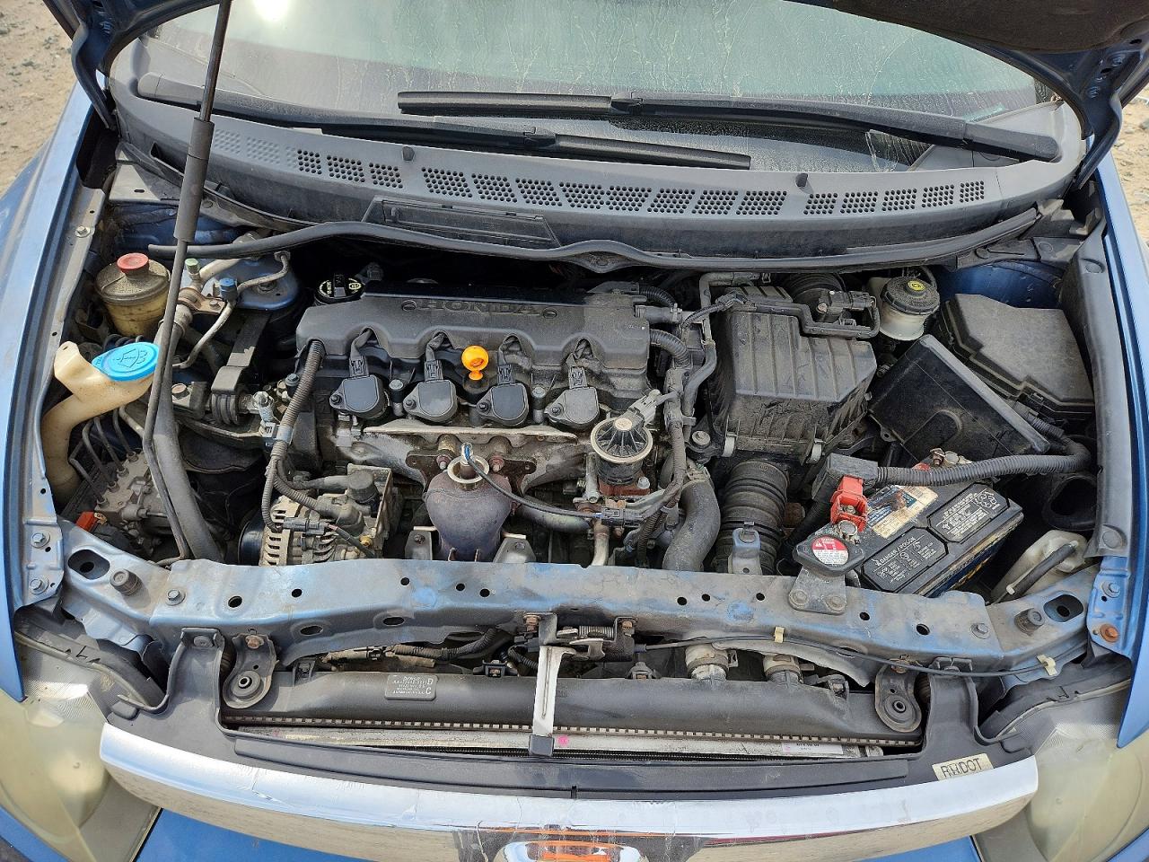 2006 Honda Civic Ex Синий vin: 1HGFA16886L004932