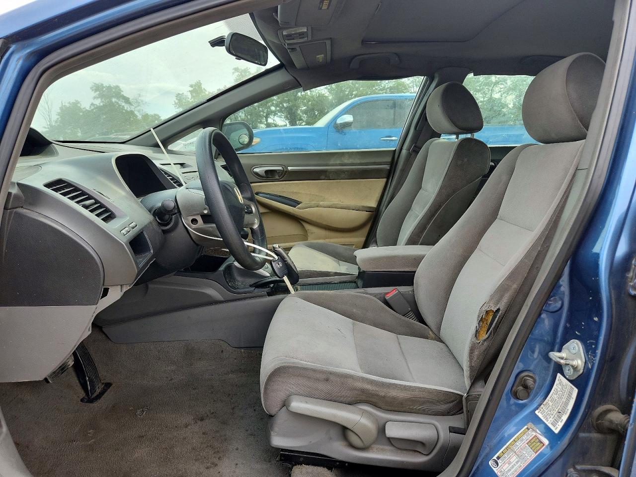 2006 Honda Civic Ex Синий vin: 1HGFA16886L004932