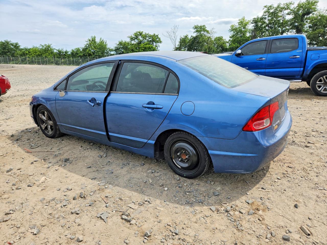 2006 Honda Civic Ex Синий vin: 1HGFA16886L004932