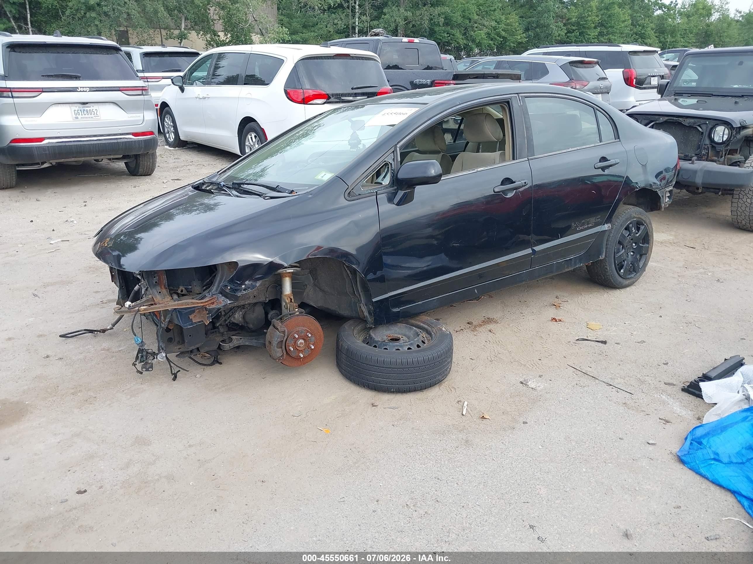 2006 Honda Civic Ex Black vin: 1HGFA16886L009144