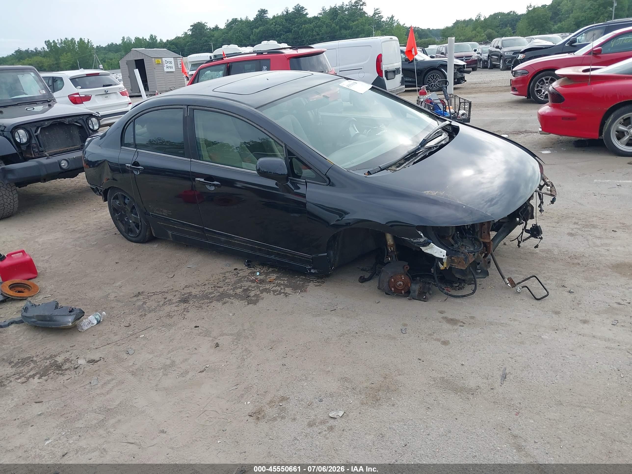 2006 Honda Civic Ex Black vin: 1HGFA16886L009144