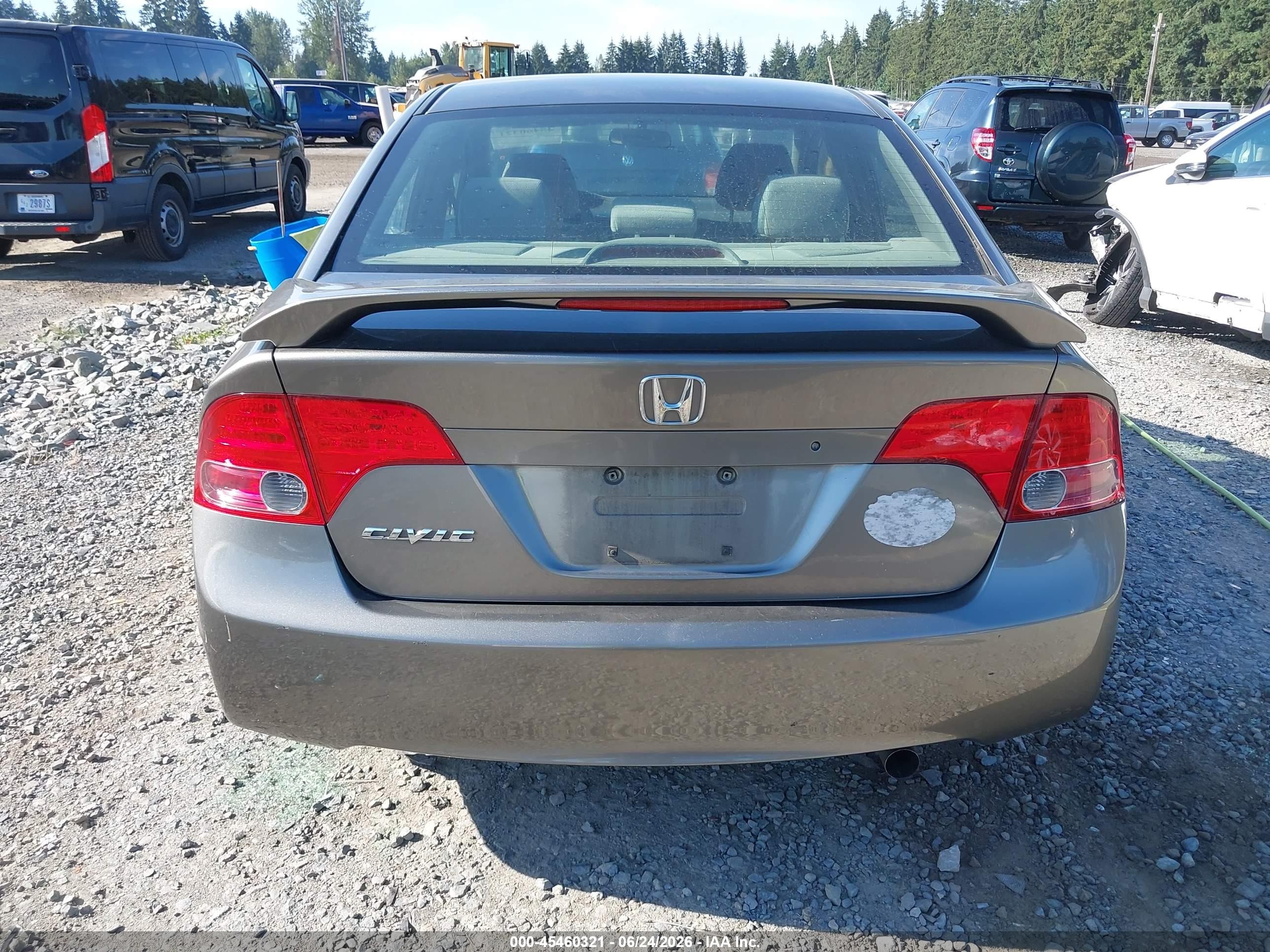 2006 Honda Civic Ex Gray vin: 1HGFA16886L012352