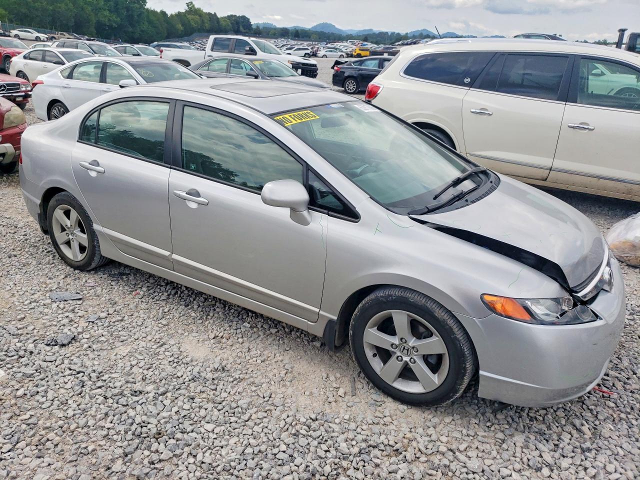 2006 Honda Civic Ex Серебряный vin: 1HGFA16886L031001
