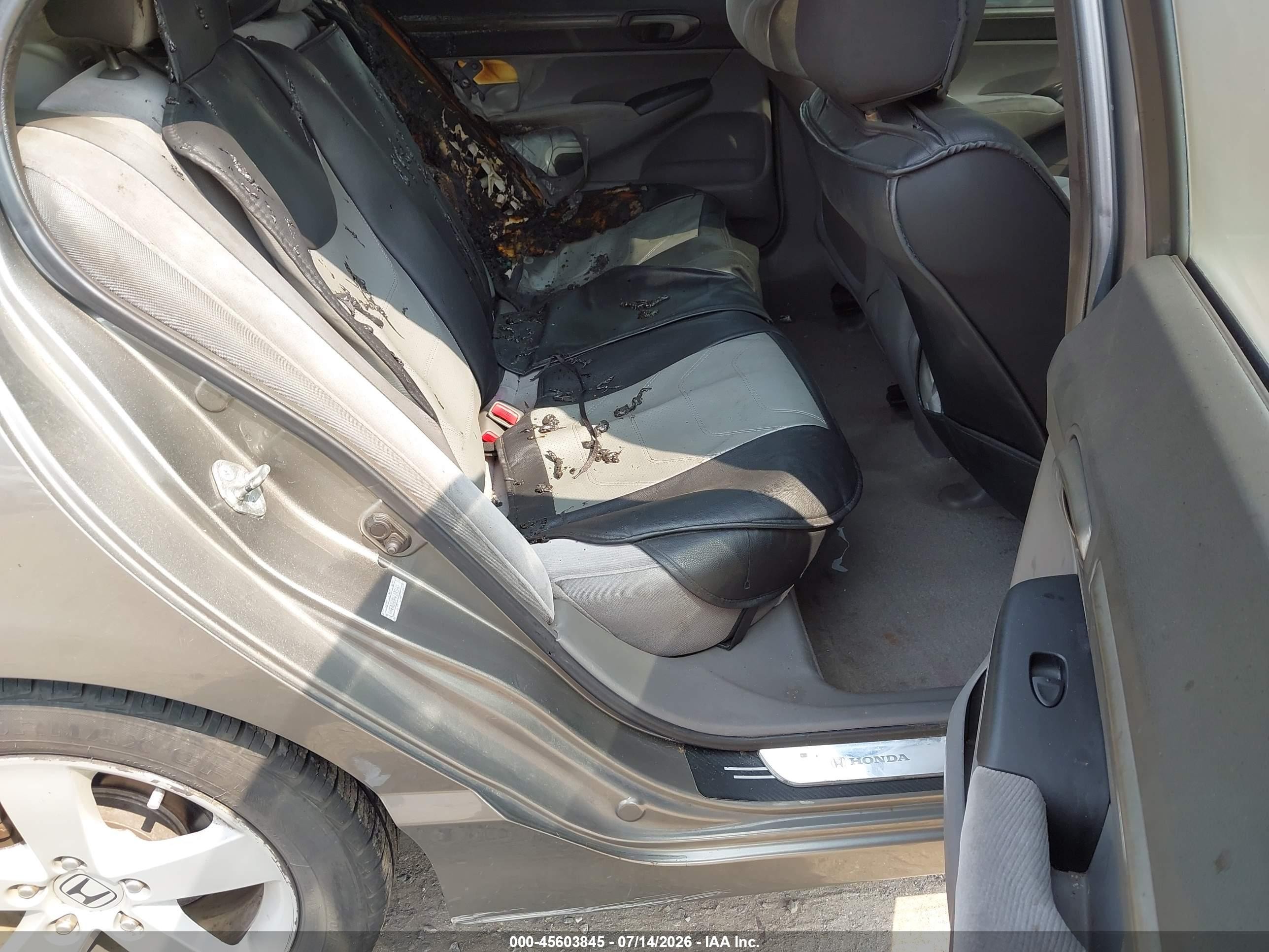 2006 Honda Civic Ex Gray vin: 1HGFA16886L093143